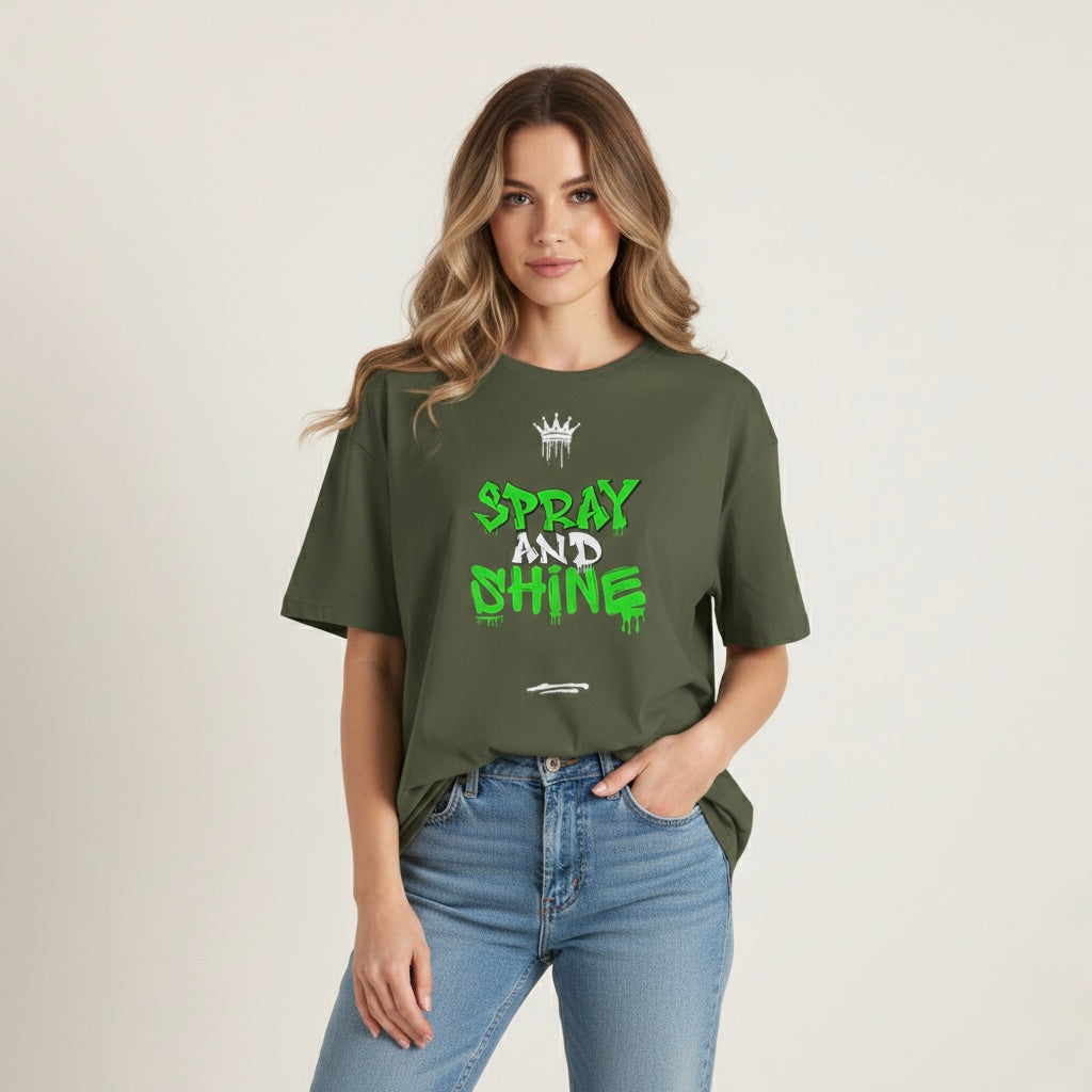 Spray and Shine T-Shirt - Heat Mess