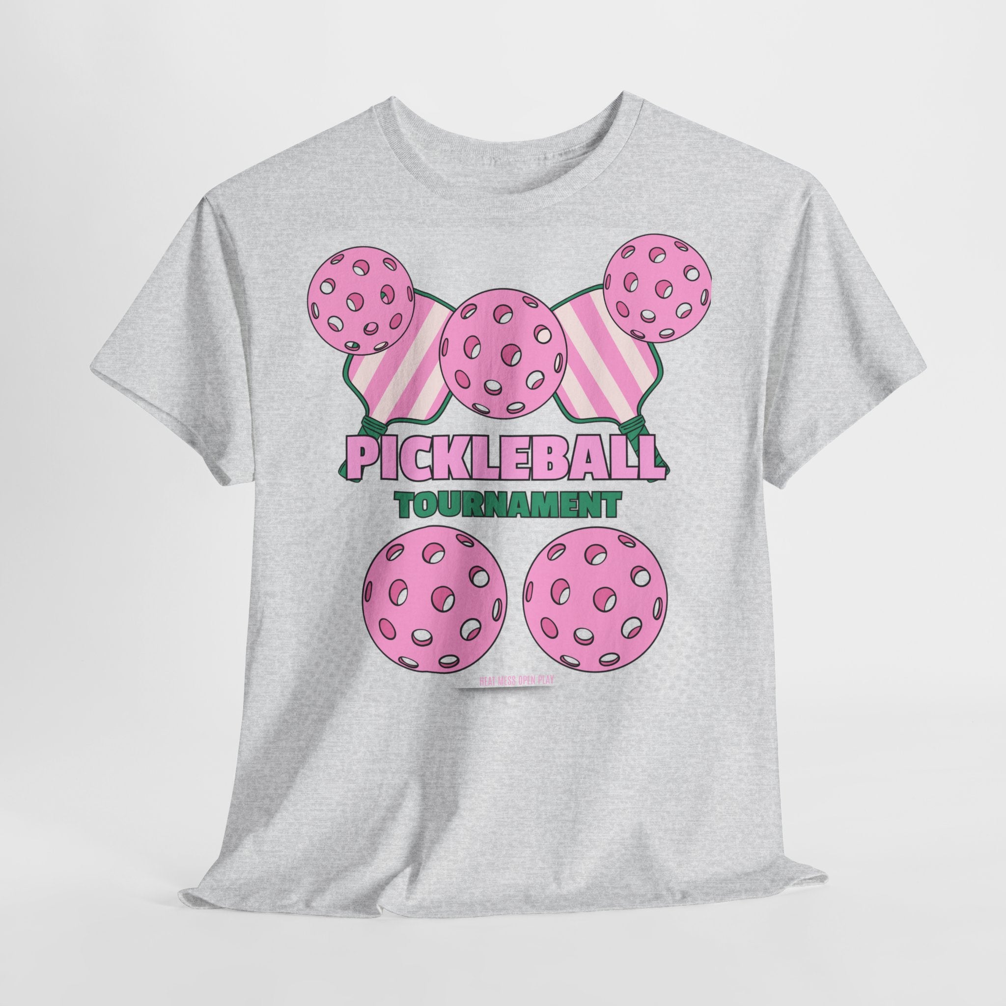 Pickleball Tournament T-Shirt - Heat Mess