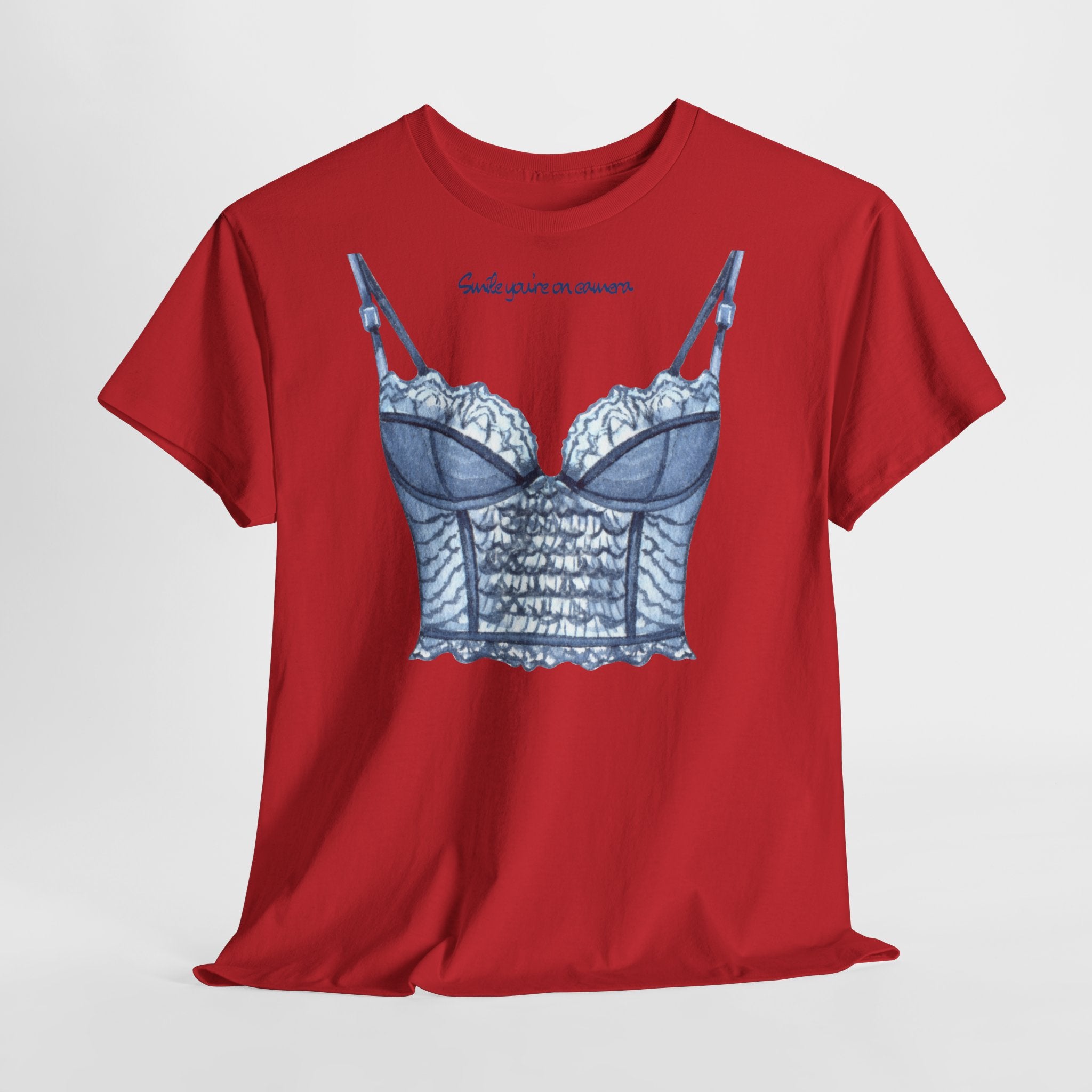 Lace Corset T-shirt - Heat Mess
