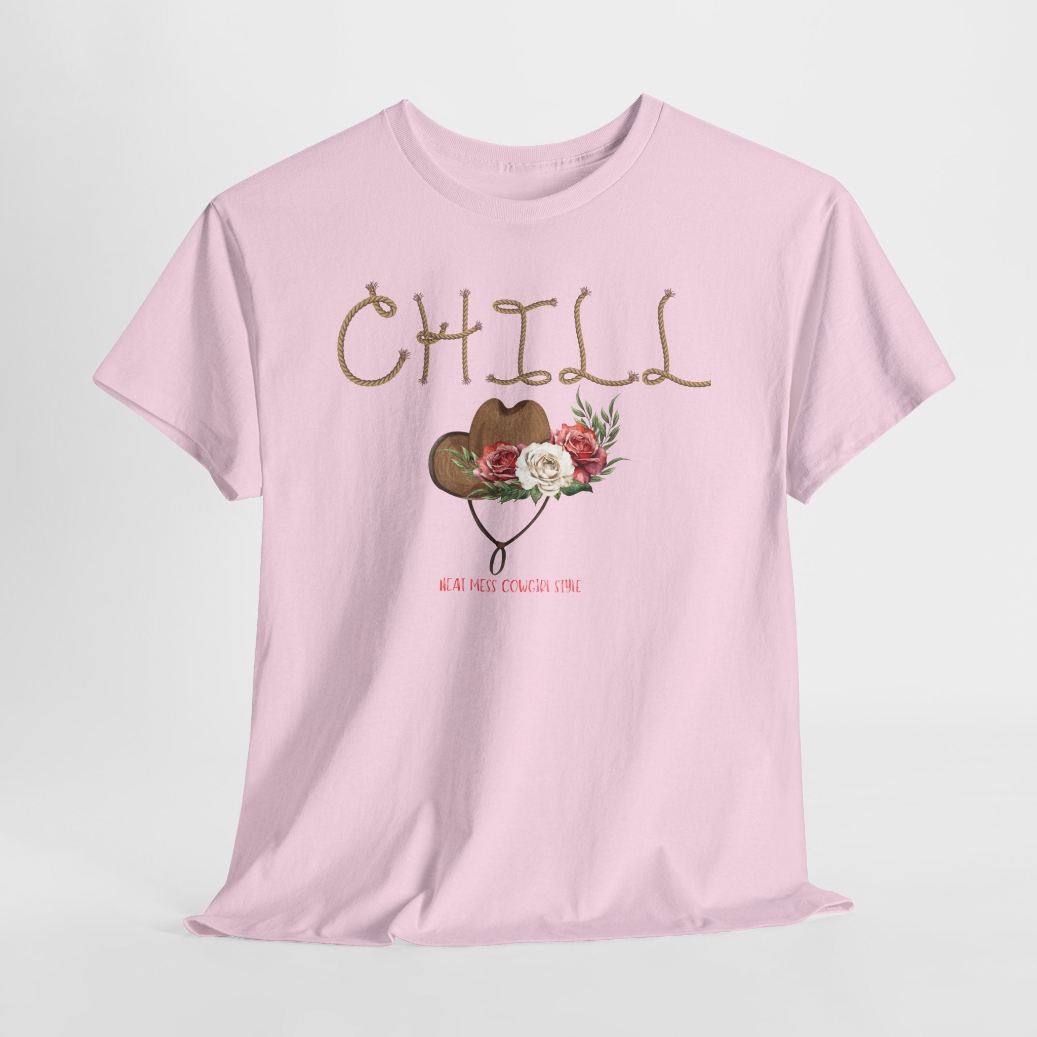 CHILL Floral Western T-Shirt - Heat Mess