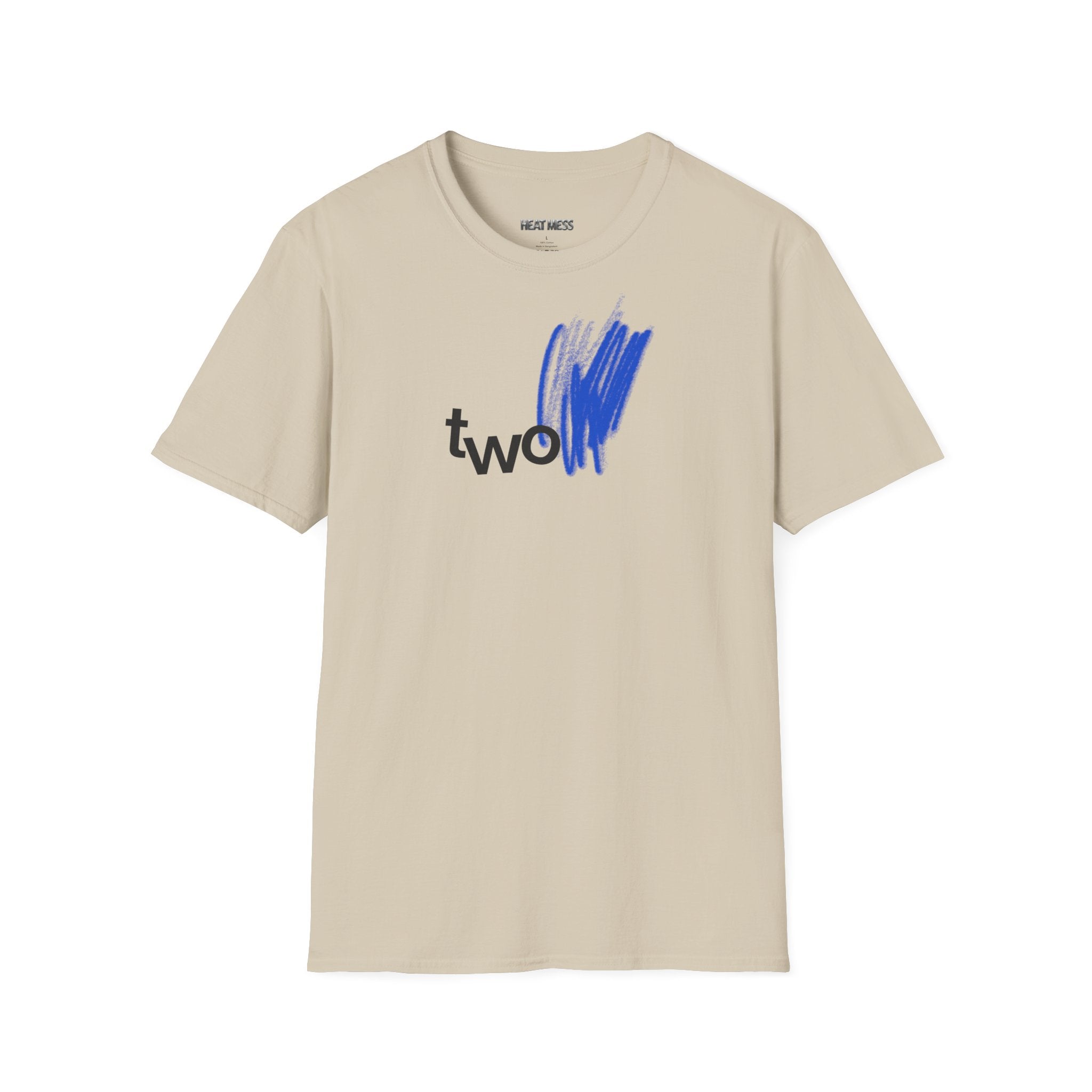 Two Blue T-Shirt - Heat Mess