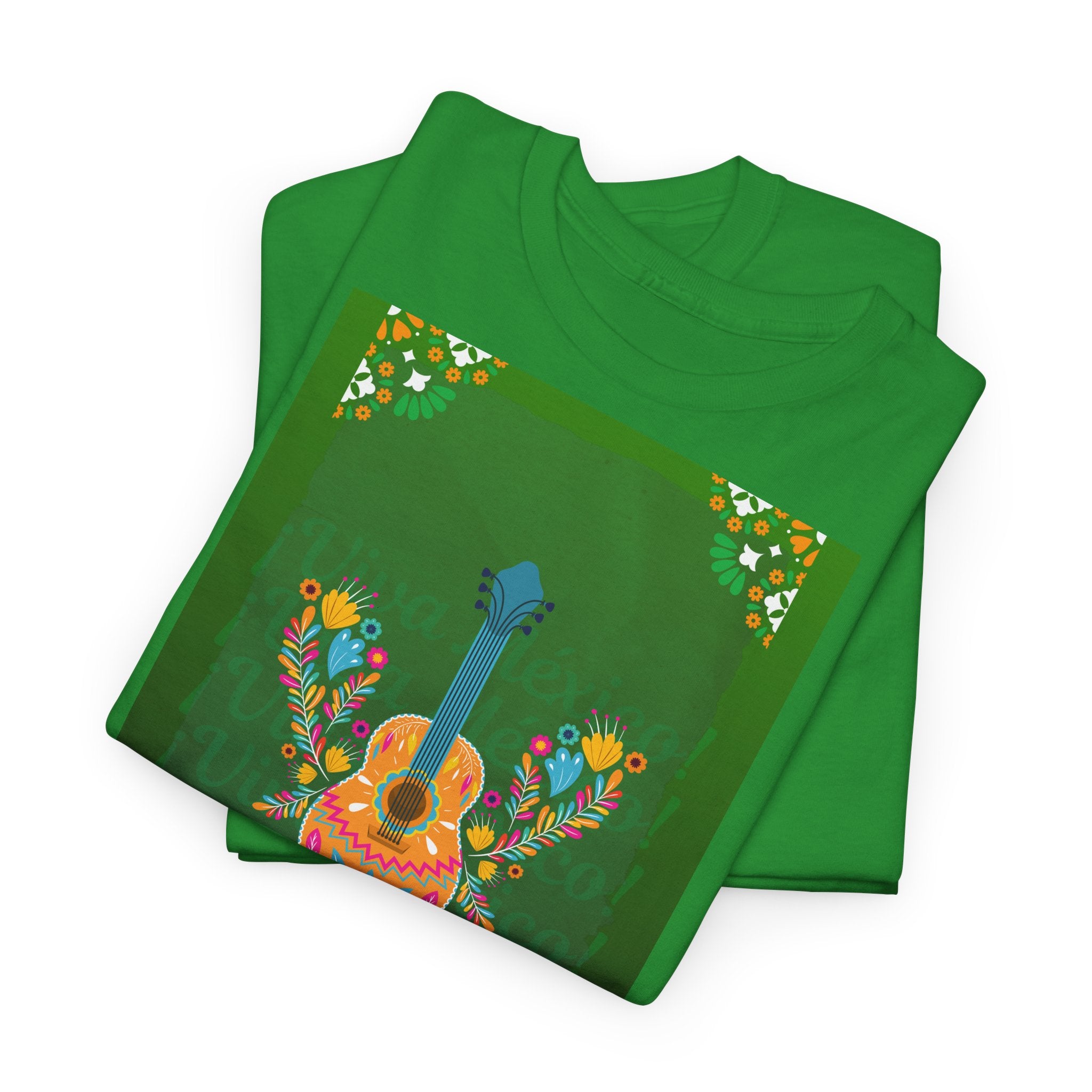 Floral Guitar T-Shirt - Heat Mess