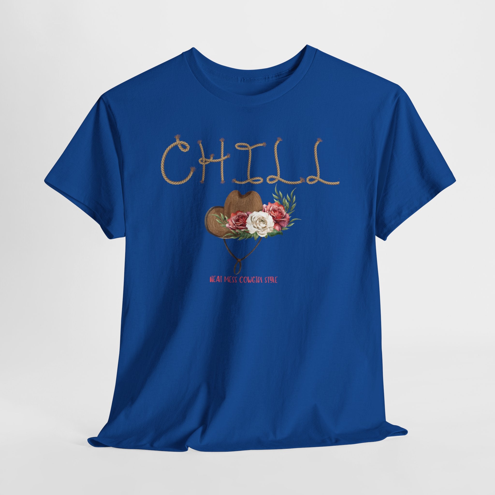 CHILL Floral Western T-Shirt - Heat Mess