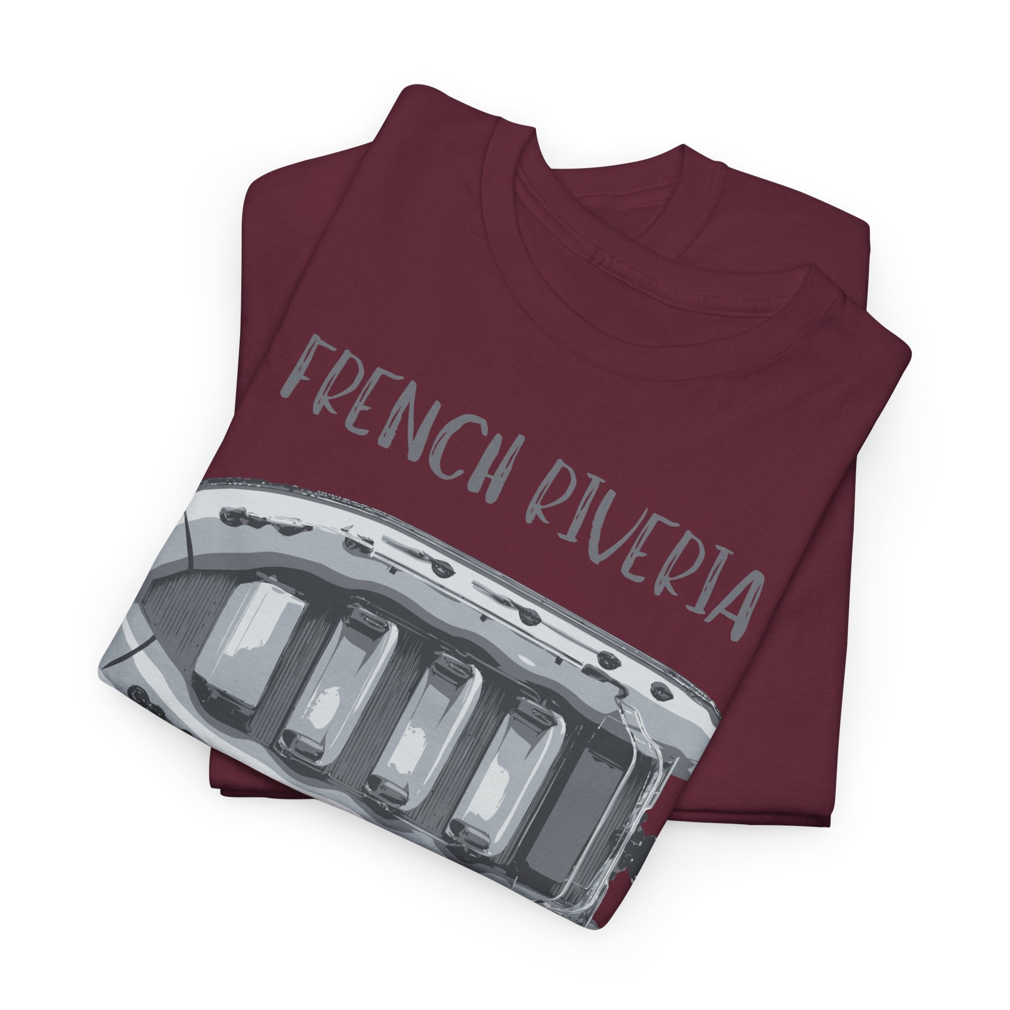 French Riviera Boat T-Shirt - Heat Mess
