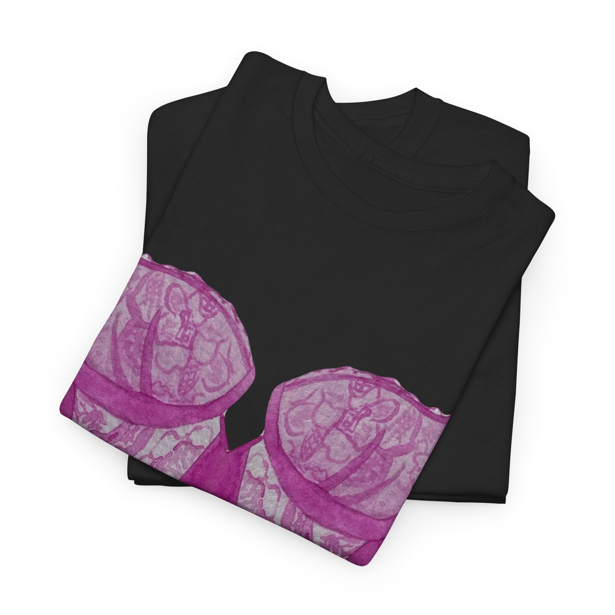 Lace Bralette T-Shirt - Heat Mess