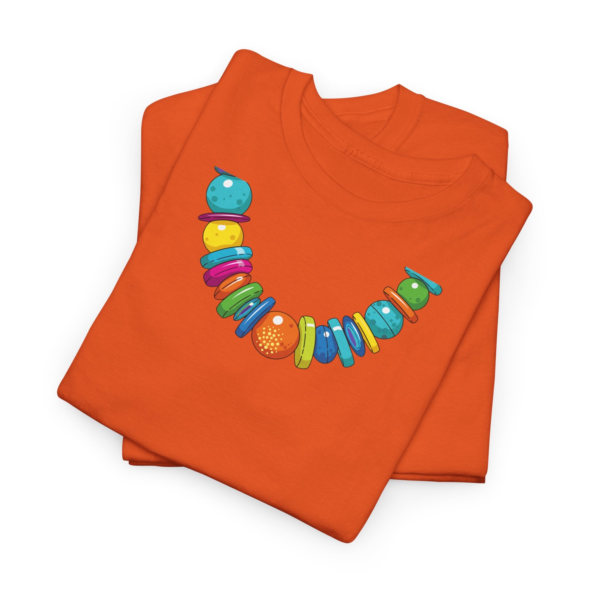 Colorful Necklace T-Shirt - Heat Mess