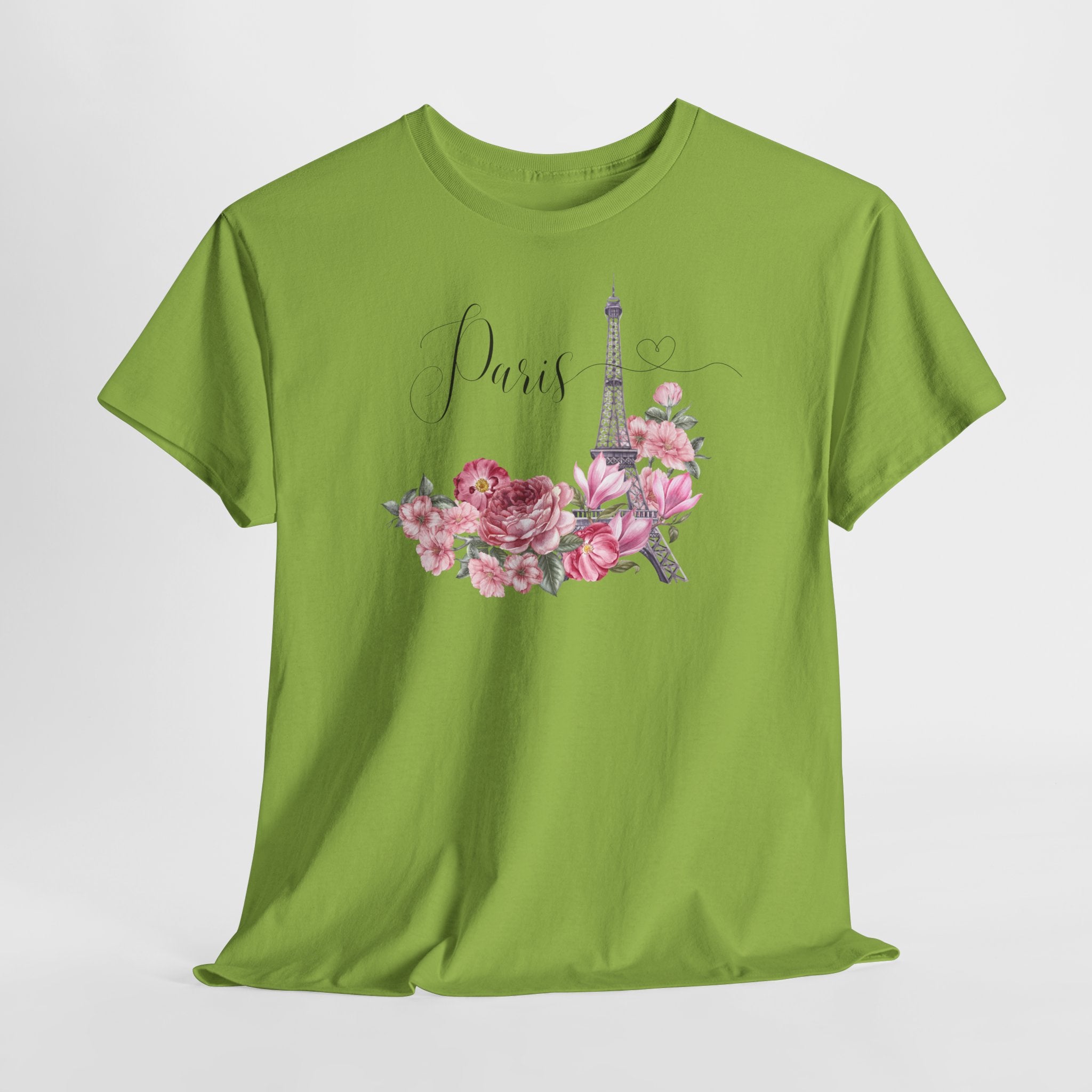 Paris Floral T‑Shirt - Heat Mess