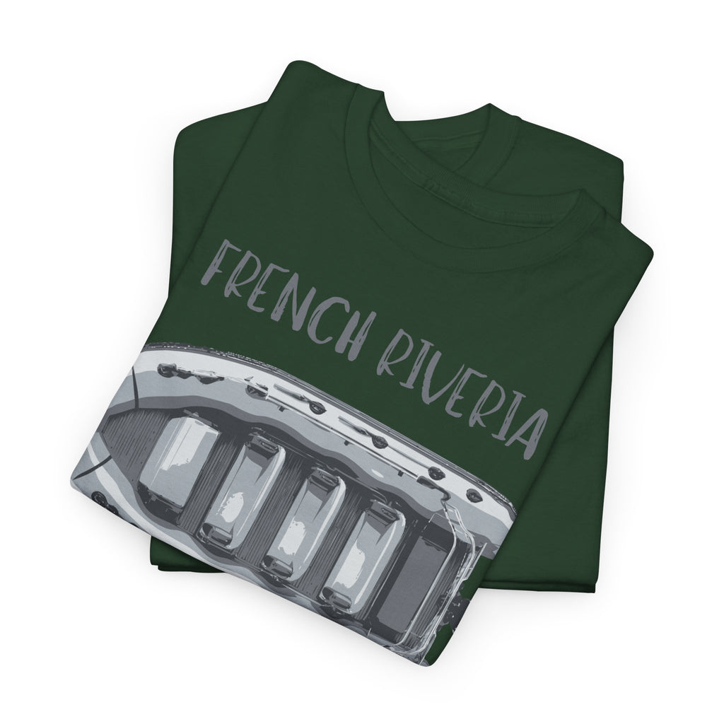 French Riviera Boat T-Shirt - Heat Mess