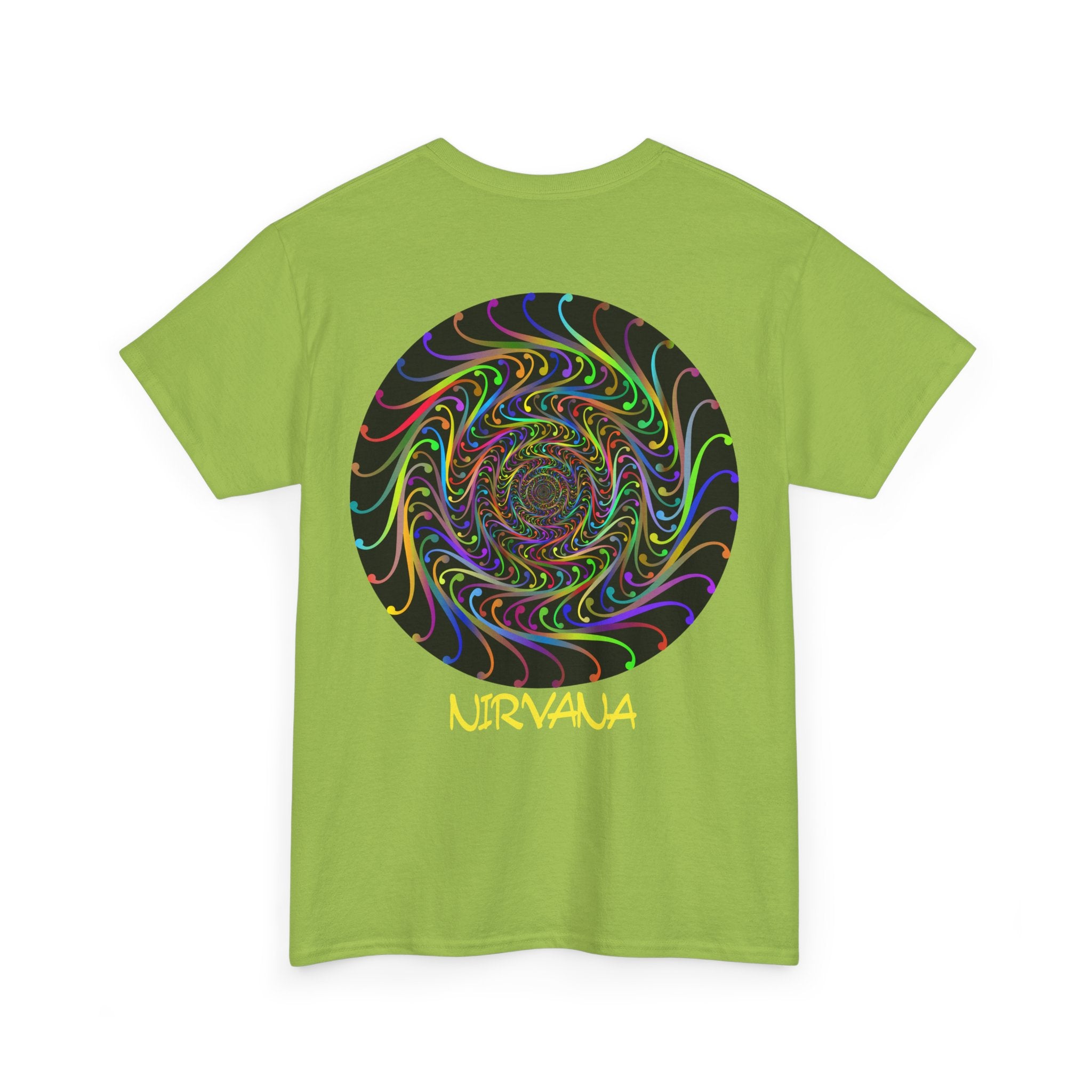 Psychedelic Spiral Back T-Shirt - Heat Mess