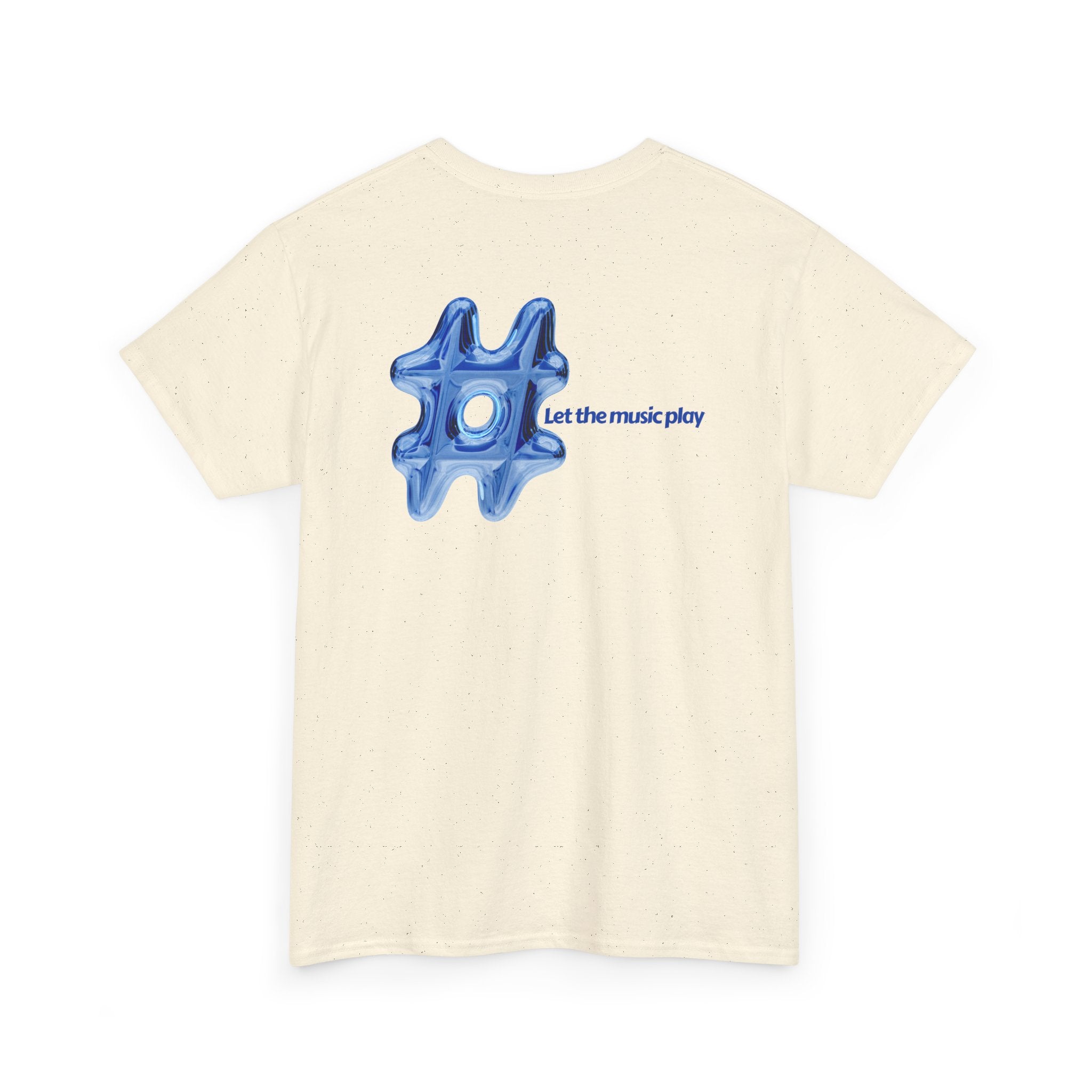Hashtag Music "Let the music play" T-Shirt - Heat Mess