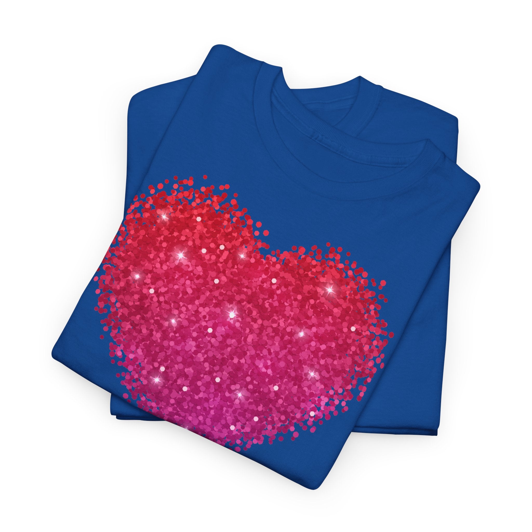 Love Sparkling Heart T‑Shirt - Heat Mess