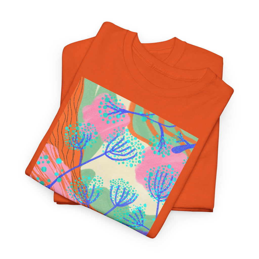 Floral Pastel Abstract T-Shirt - Heat Mess