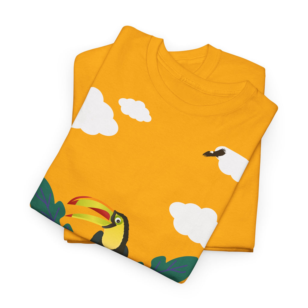 Toucan Tropical Jungle T-Shirt - Heat Mess