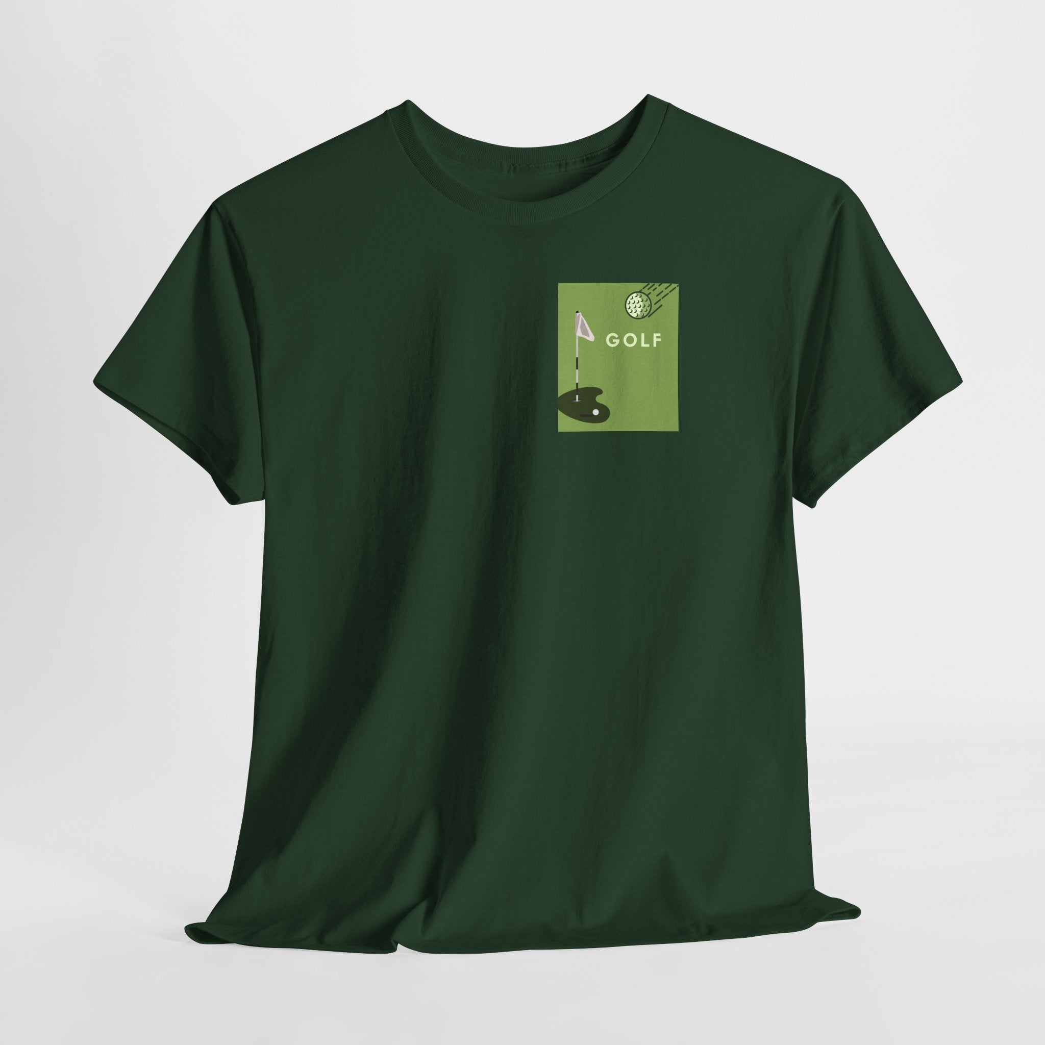 Sport & Rich Green Golf T-Shirt - Heat Mess