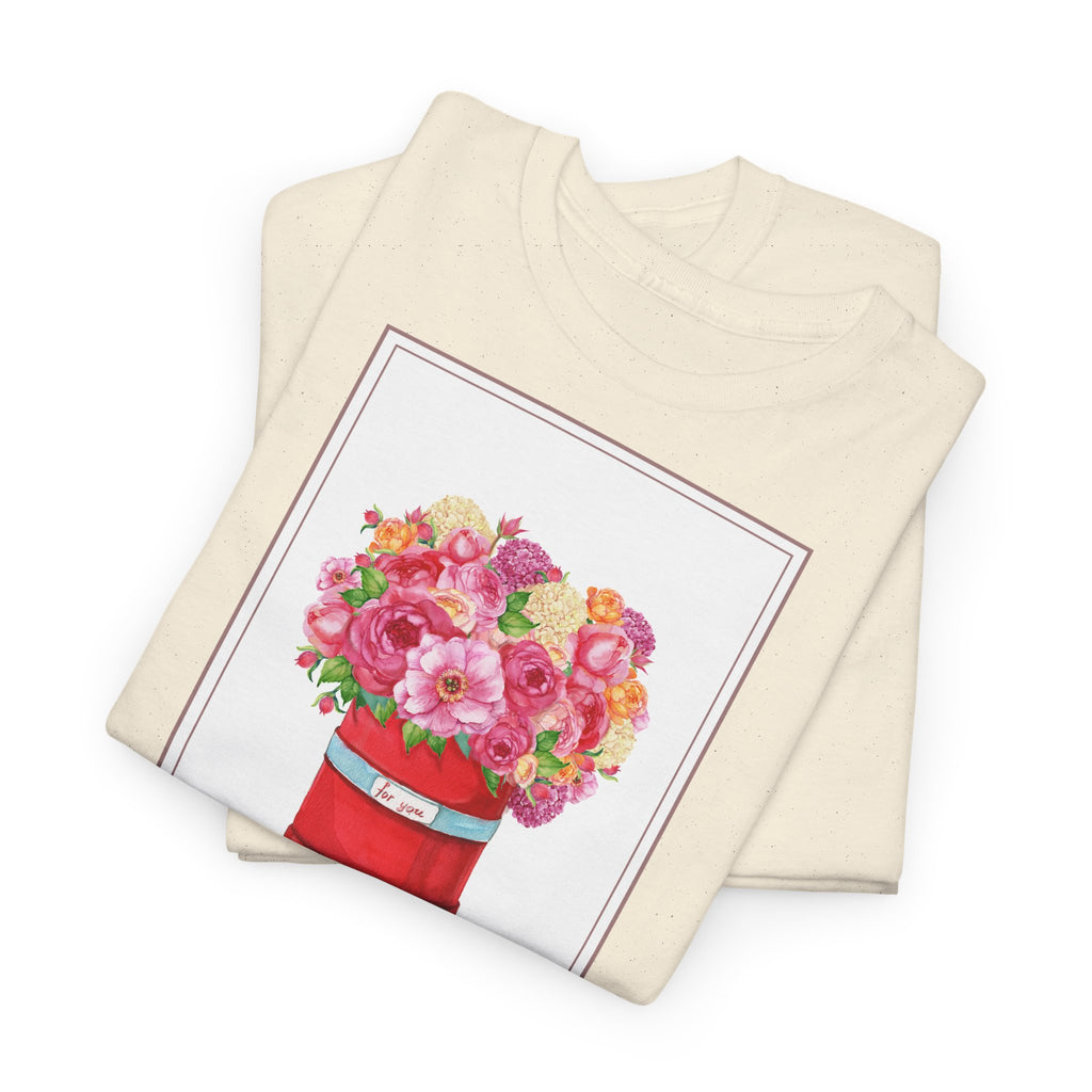 Love Floral I Love You T-Shirt - Heat Mess