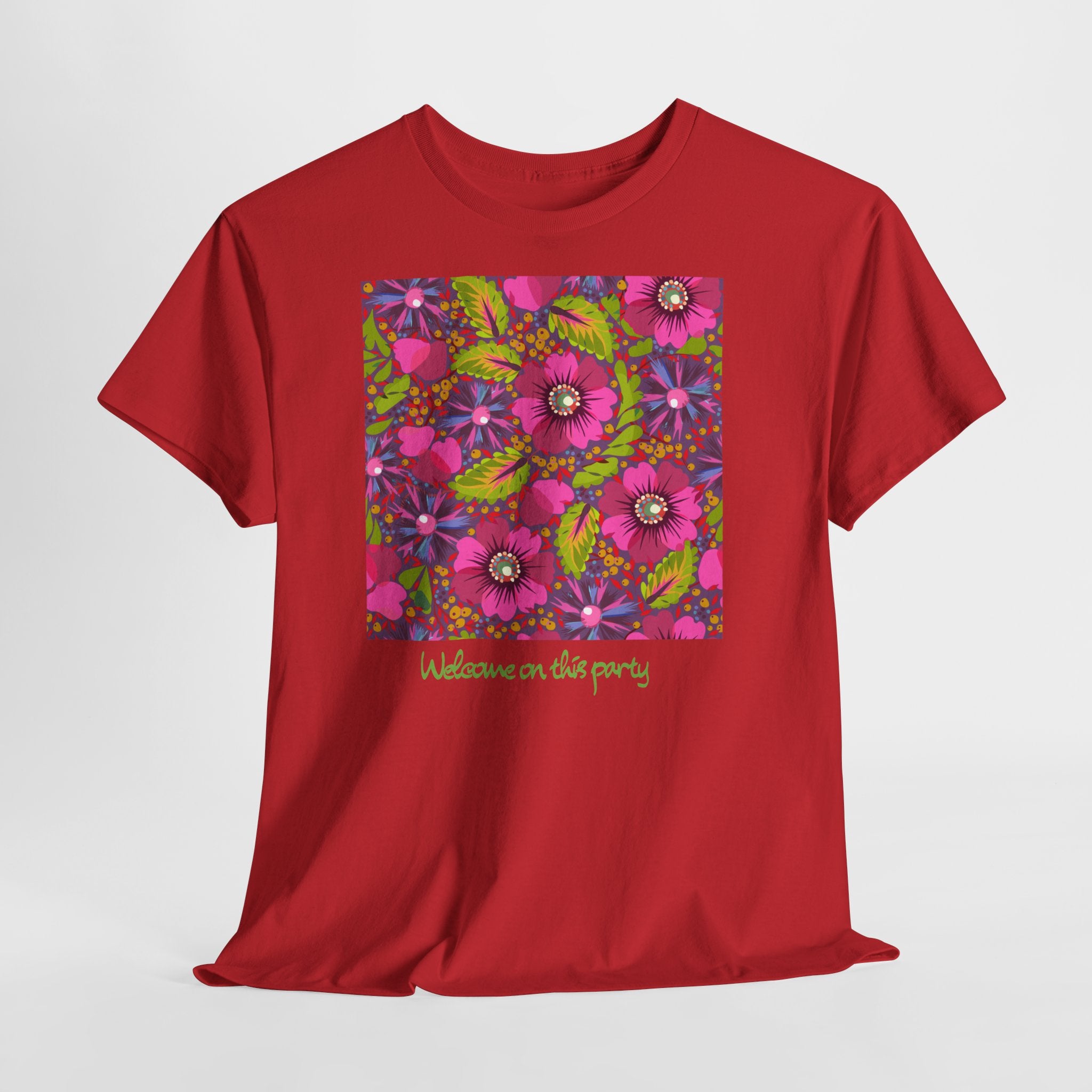 Floral Burst Tee Wildflowers T-Shirt - Heat Mess