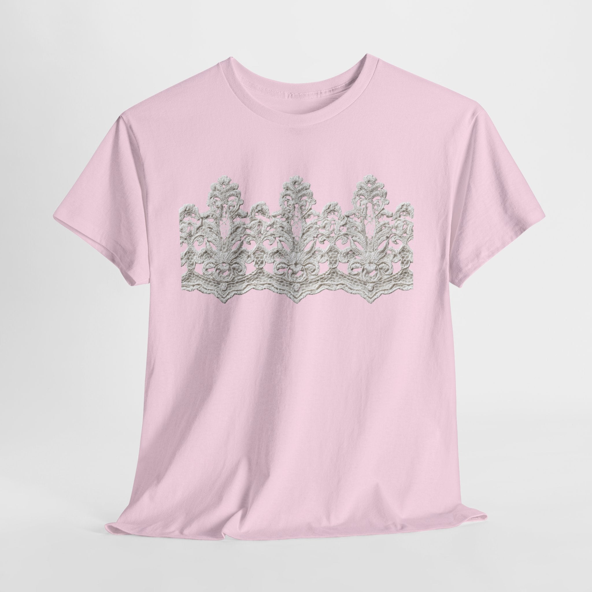 Floral Lace Crown T-Shirt - Heat Mess