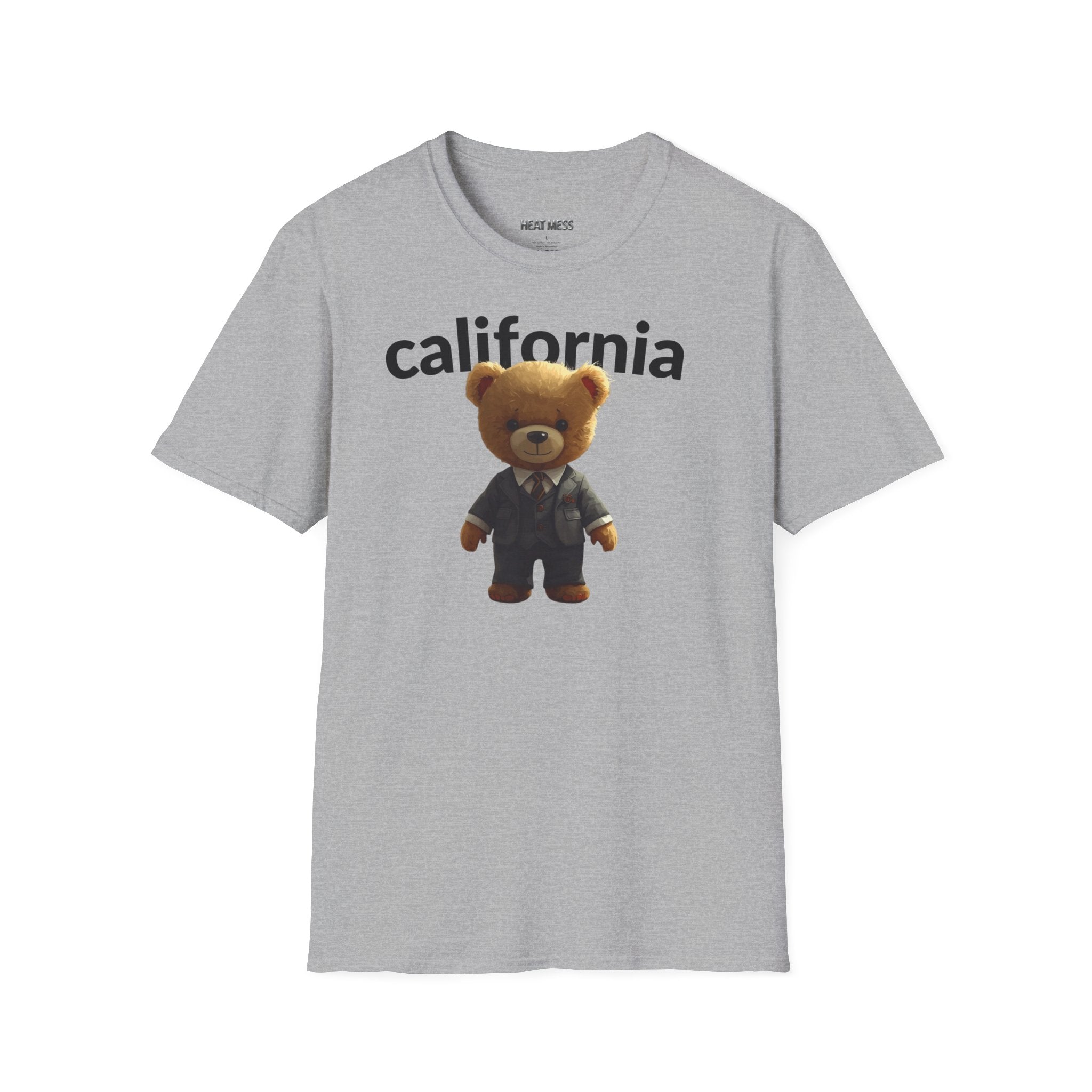 California Teddy Bear T‑Shirt - Heat Mess