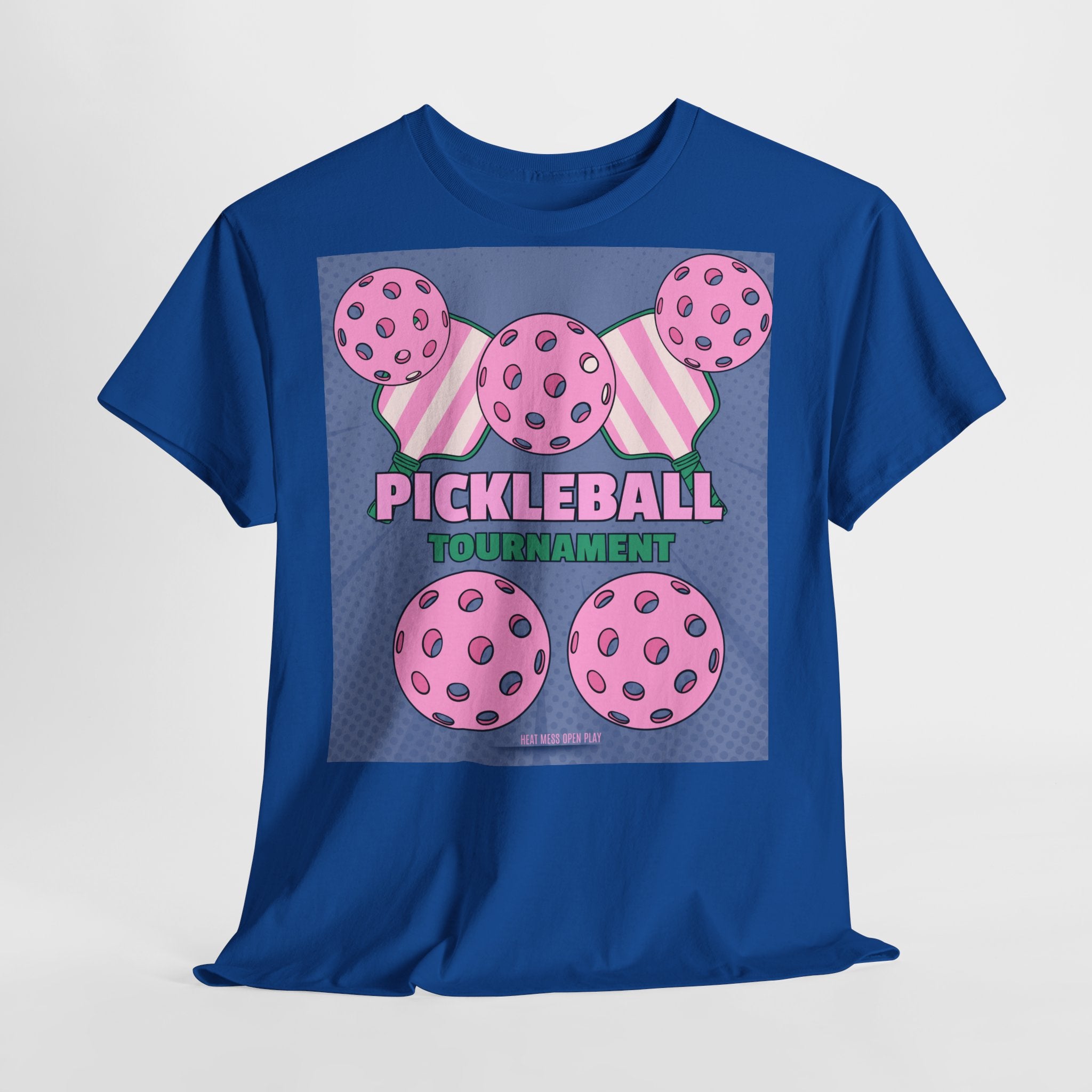 Pickleball Tournament T-Shirt - Heat Mess