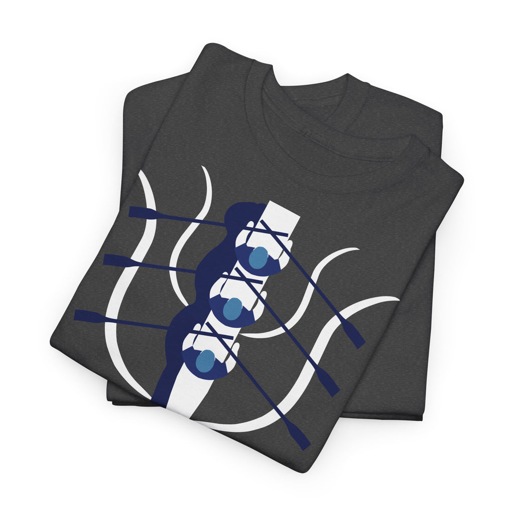 Rowing Crew Graphic T-Shirt - Heat Mess