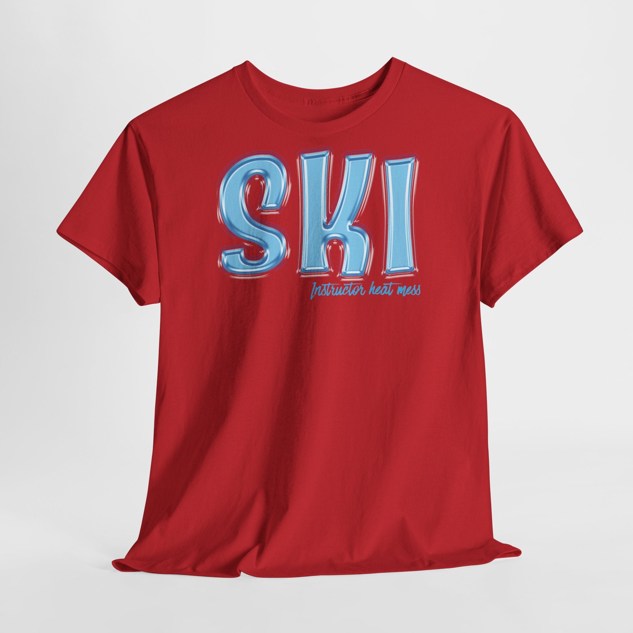 Ski Instructor T-Shirt Graphic Tee - Heat Mess