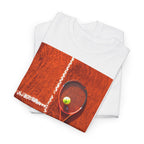 Tennis Racket & Ball T‑Shirt - Heat Mess