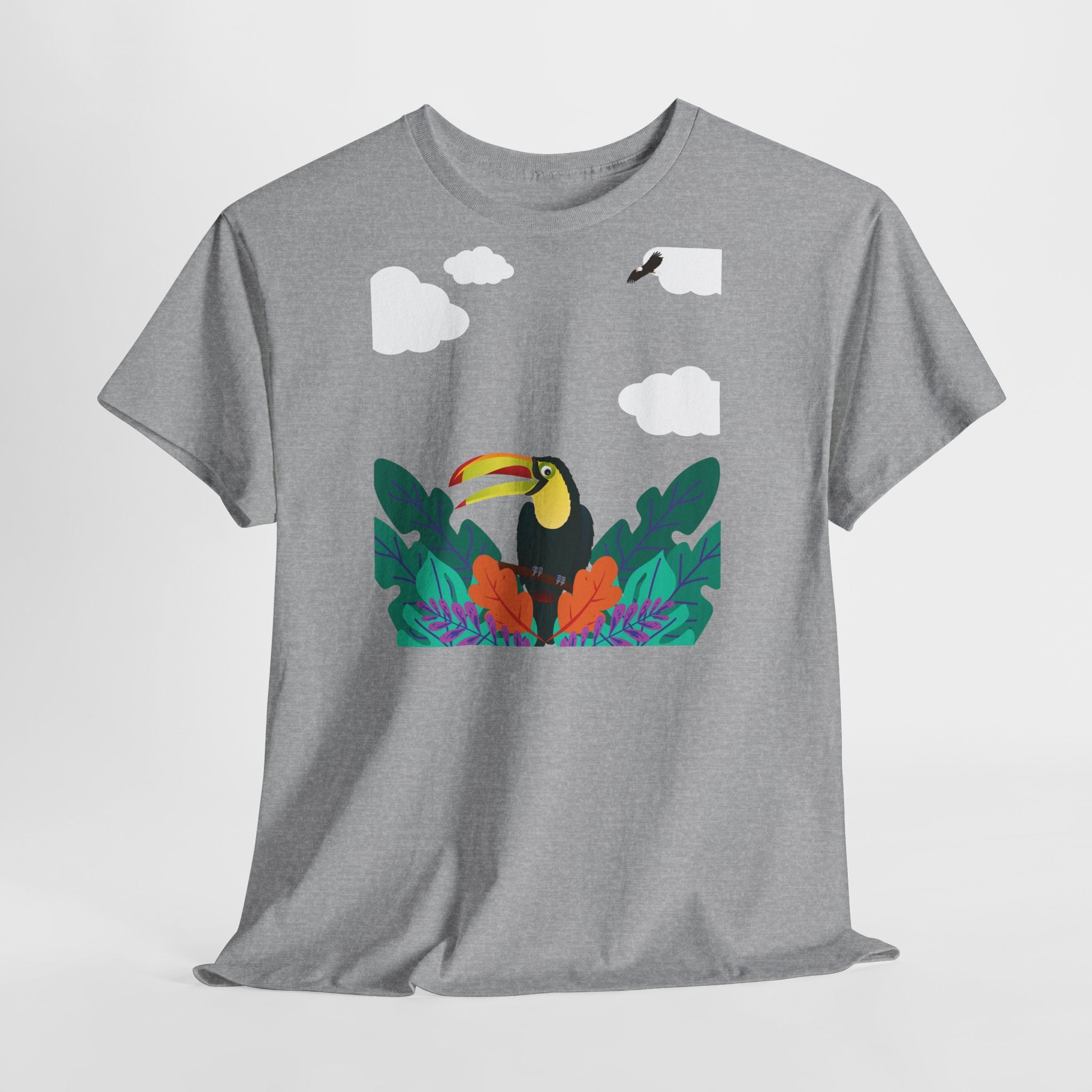 Toucan Tropical Jungle T-Shirt - Heat Mess