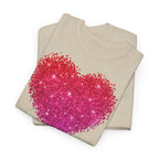 Love Sparkling Heart T‑Shirt - Heat Mess