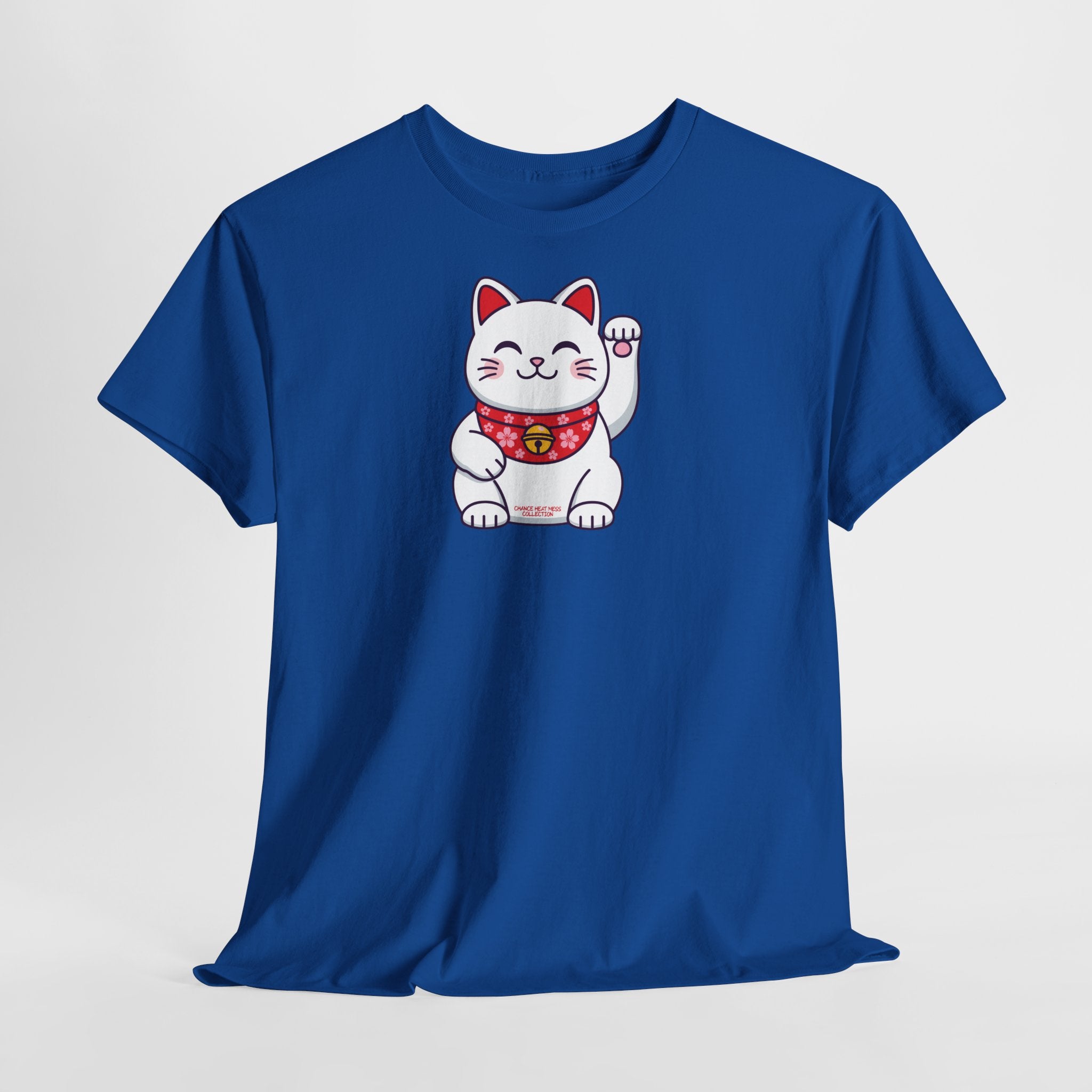 Japanese Good Luck Cat T-Shirt - Heat Mess