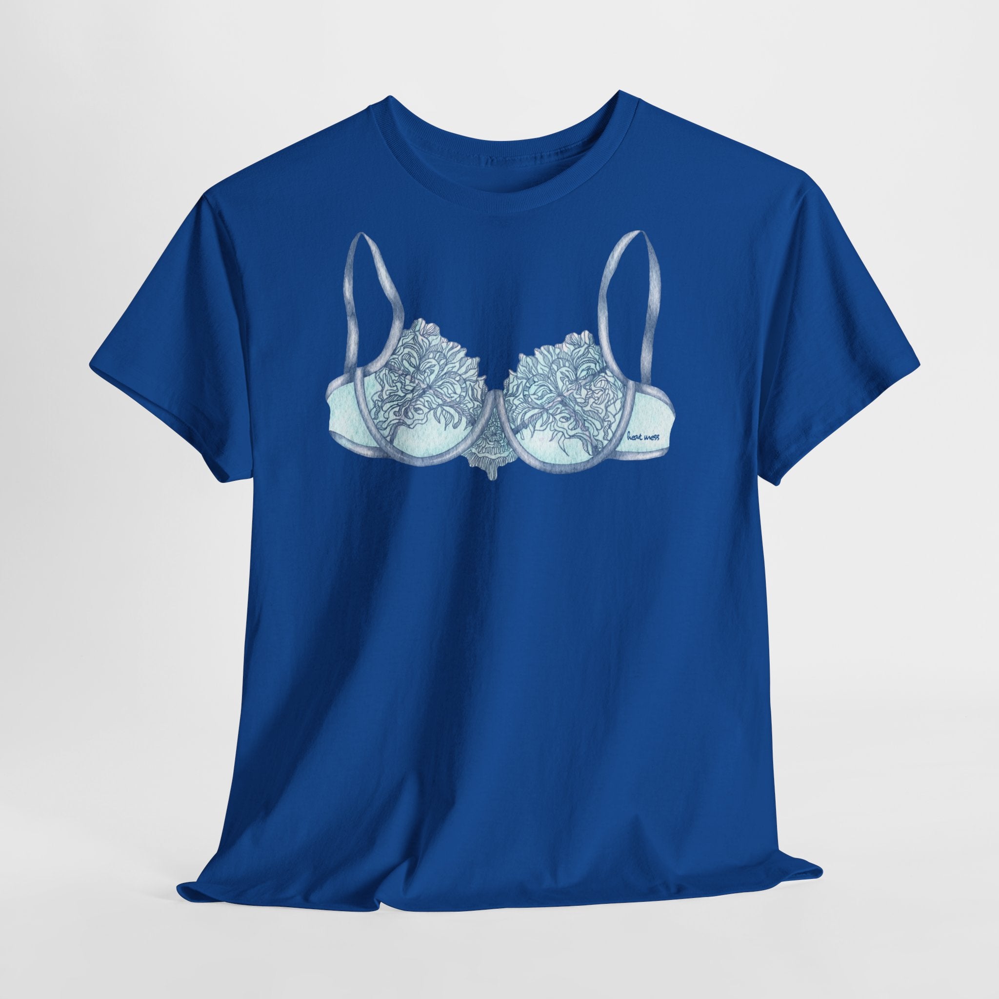 Lace Bra T-Shirt - Heat Mess