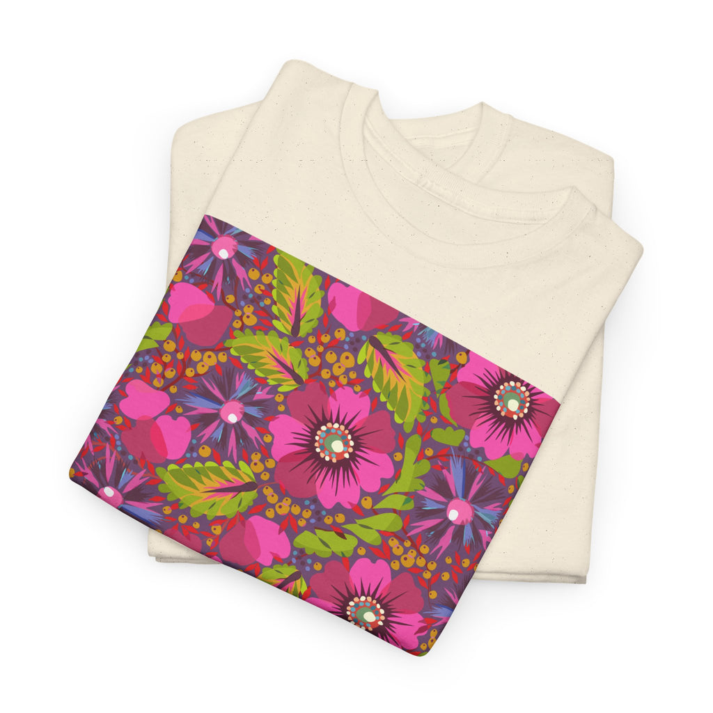 Floral Burst Tee Wildflowers T-Shirt - Heat Mess