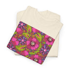 Floral Burst Tee Wildflowers T-Shirt - Heat Mess