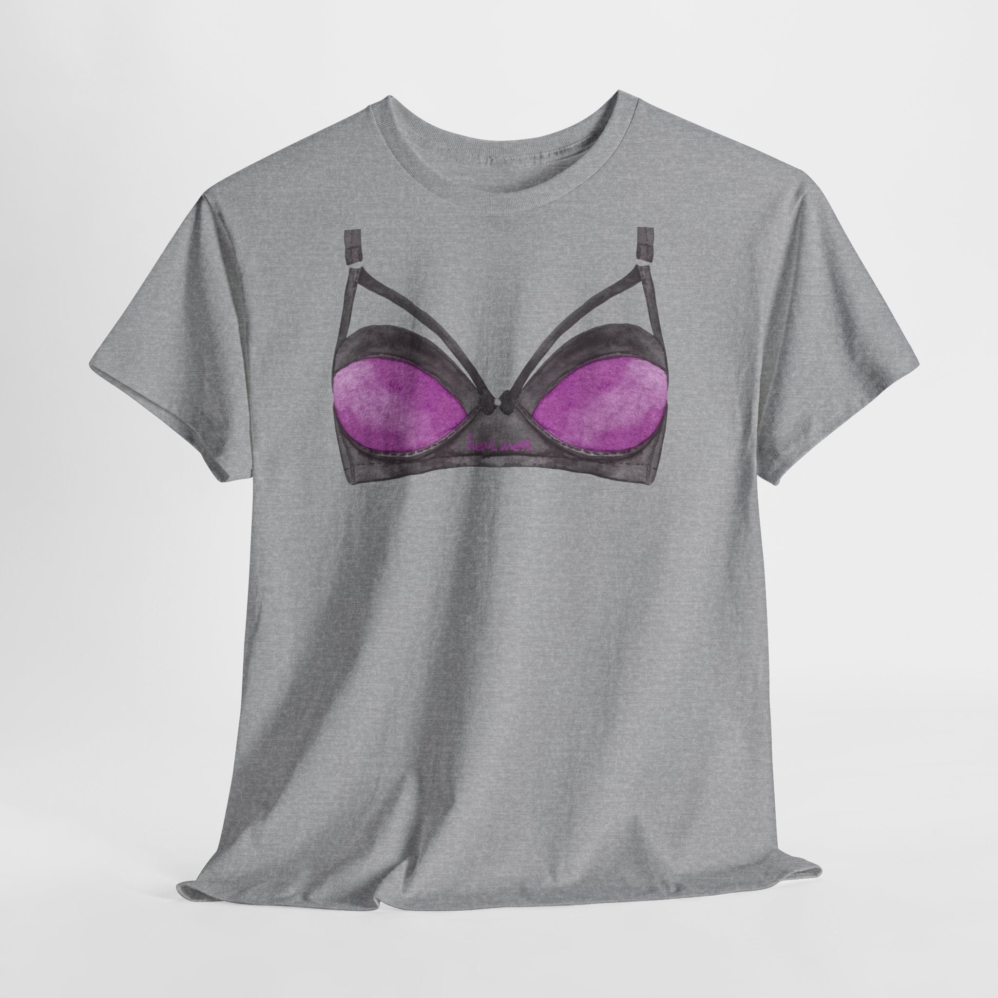 Bra Illustration T‑Shirt - Heat Mess