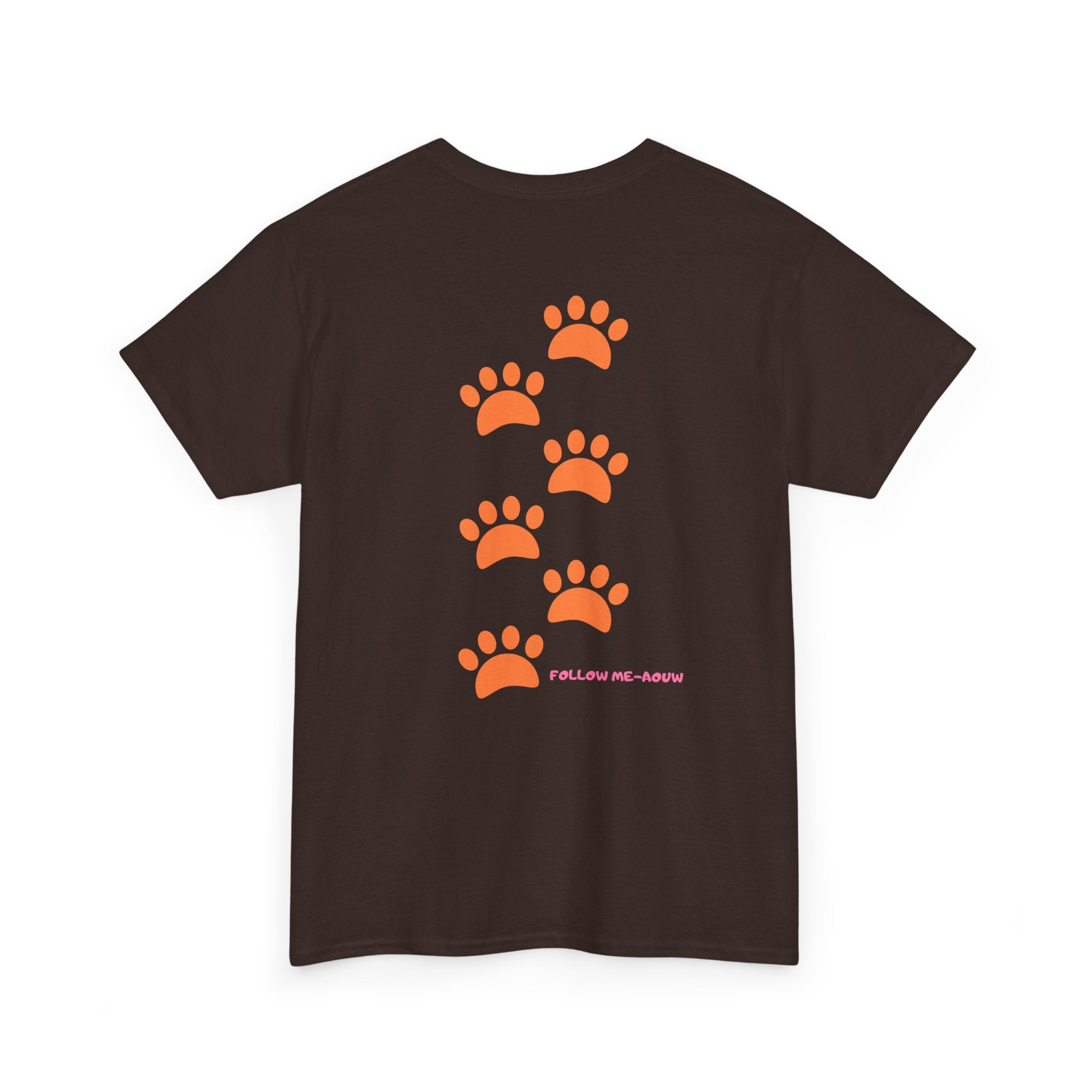 Cat Paw 'Following Me Always' T-Shirt - Heat Mess