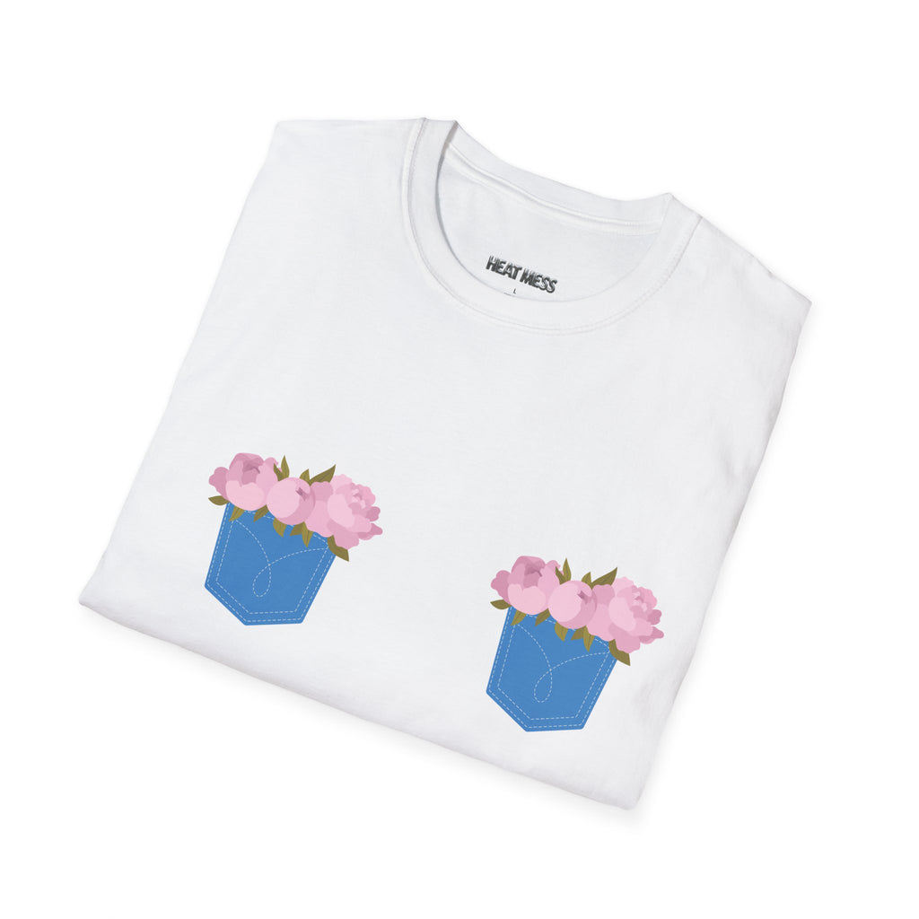 Floral Pocket Tee - Heat Mess