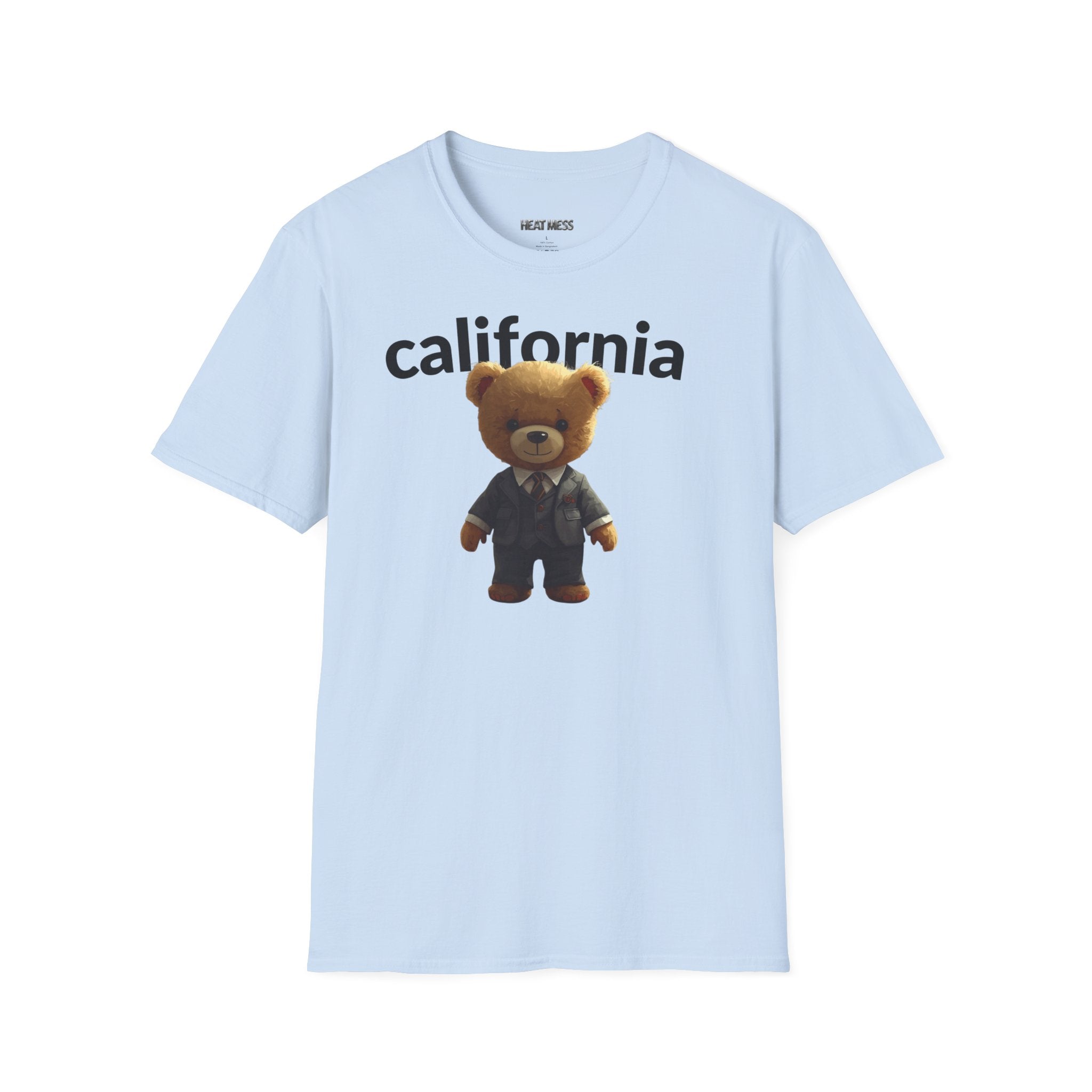 California Teddy Bear T‑Shirt - Heat Mess