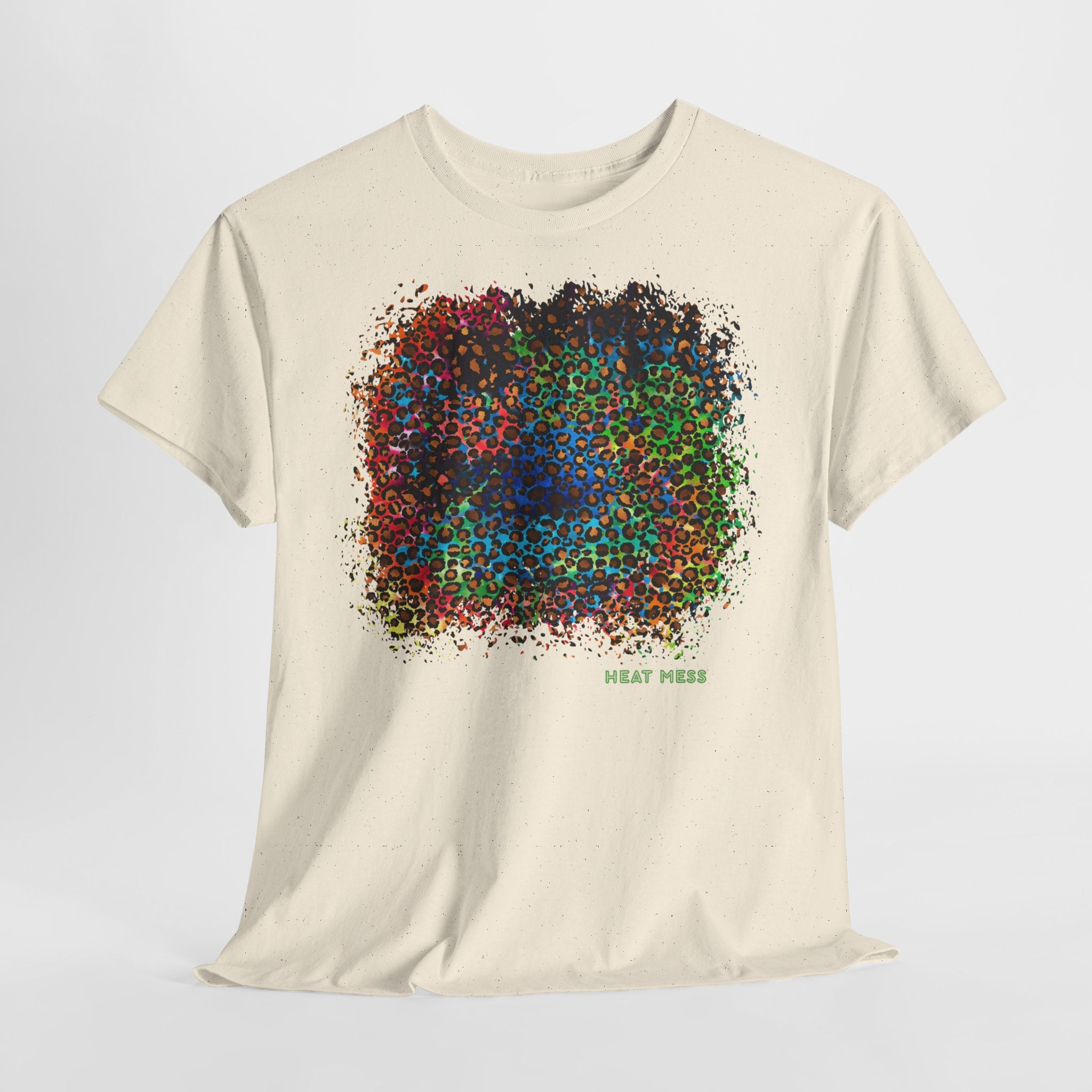 Abstract Color Splash T-Shirt - Heat Mess
