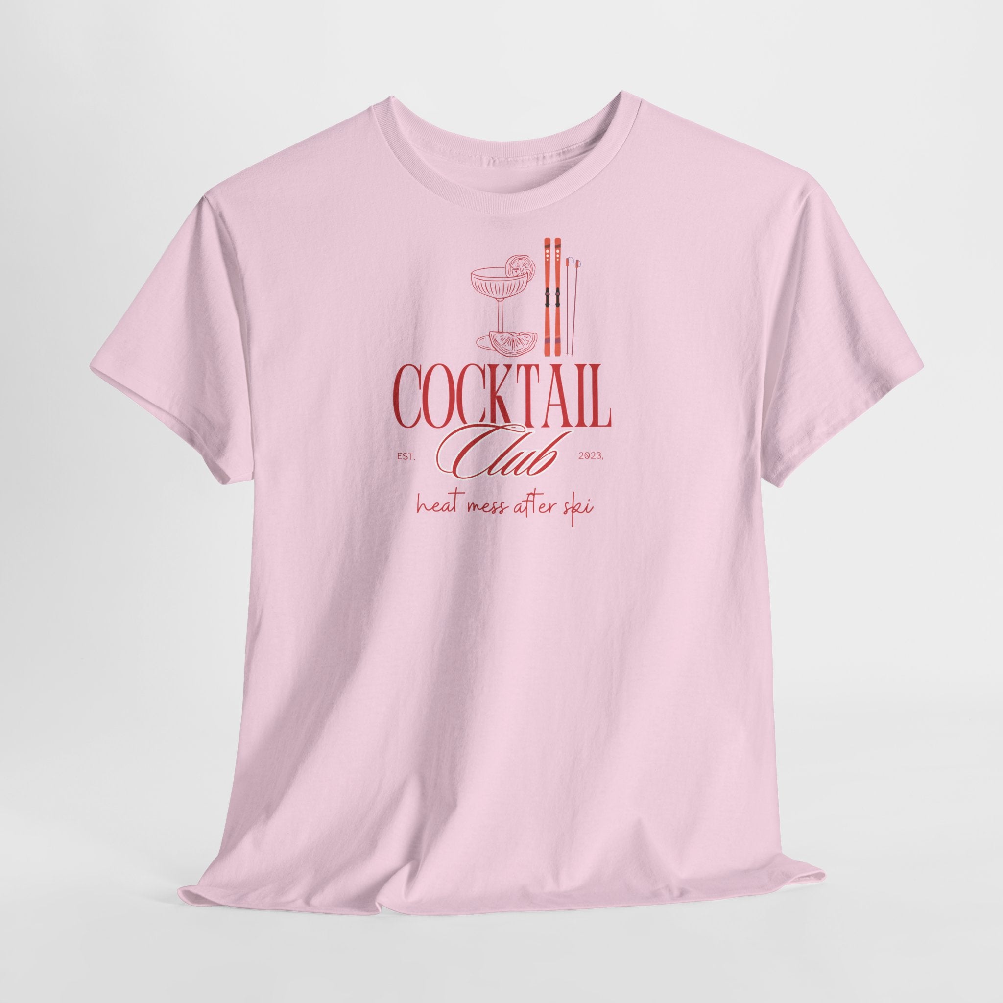 Cocktail Club Ski T-Shirt - Heat Mess