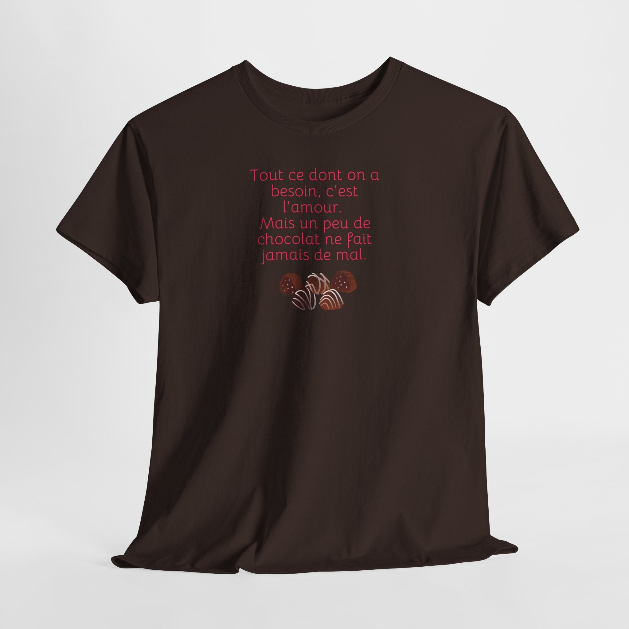 French Chocolate Quote Tee - Heat Mess