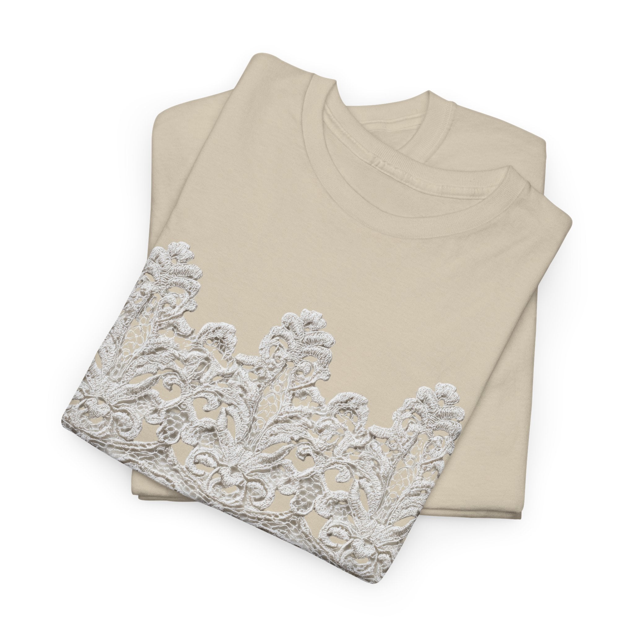 Floral Lace Crown T-Shirt - Heat Mess
