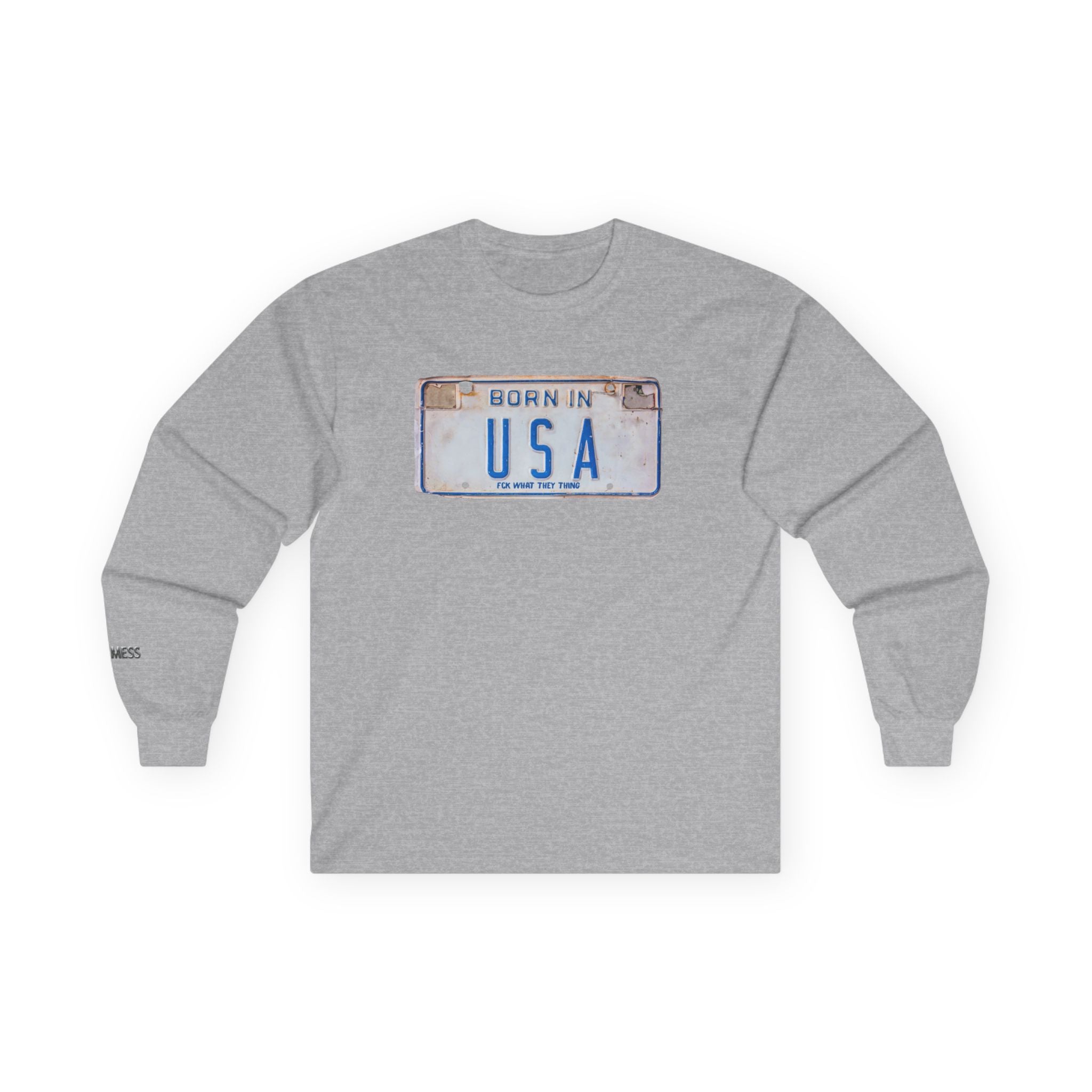 Born in USA Long Sleeve T-Shirt - Heat Mess