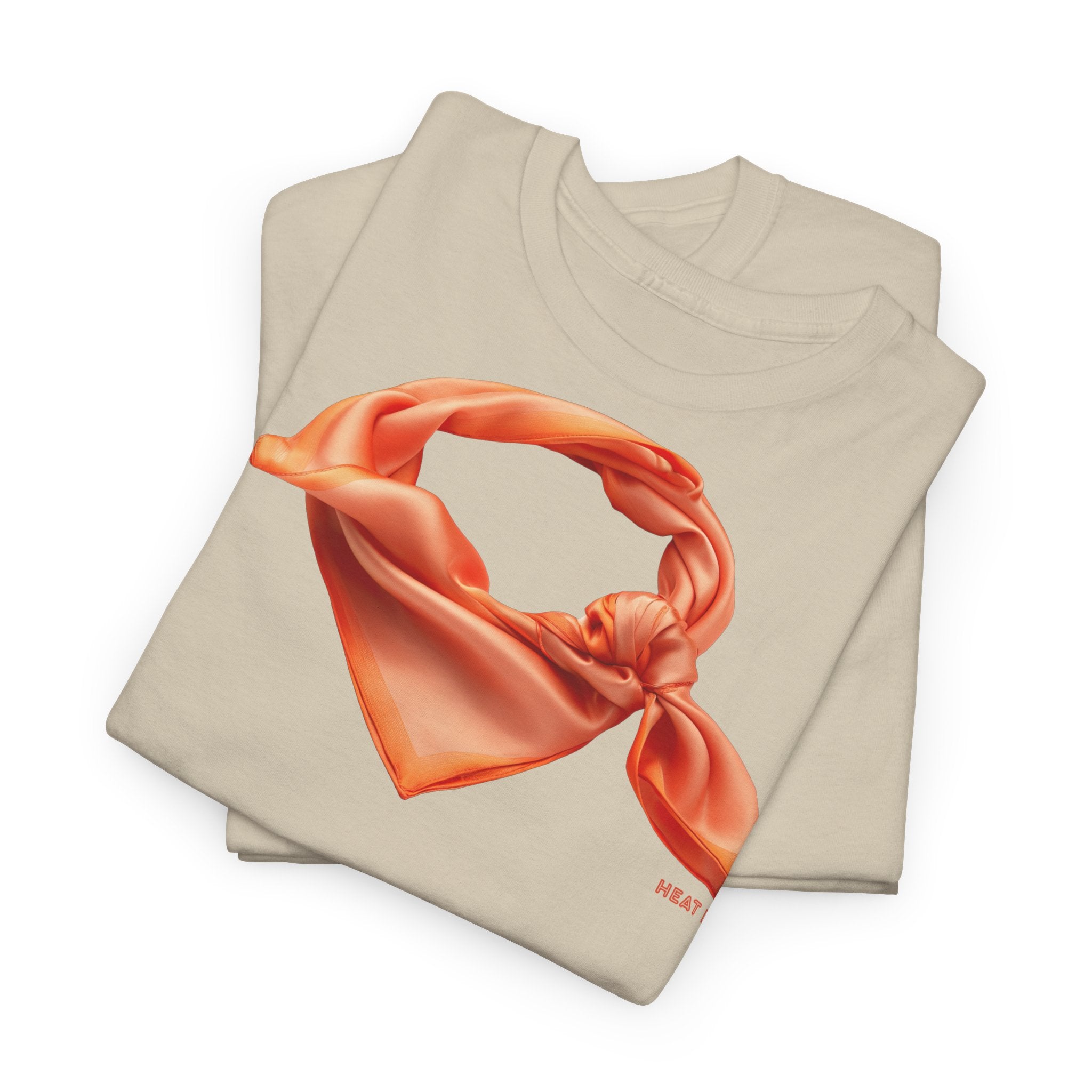 Silk Scarf Graphic T-Shirt - Heat Mess