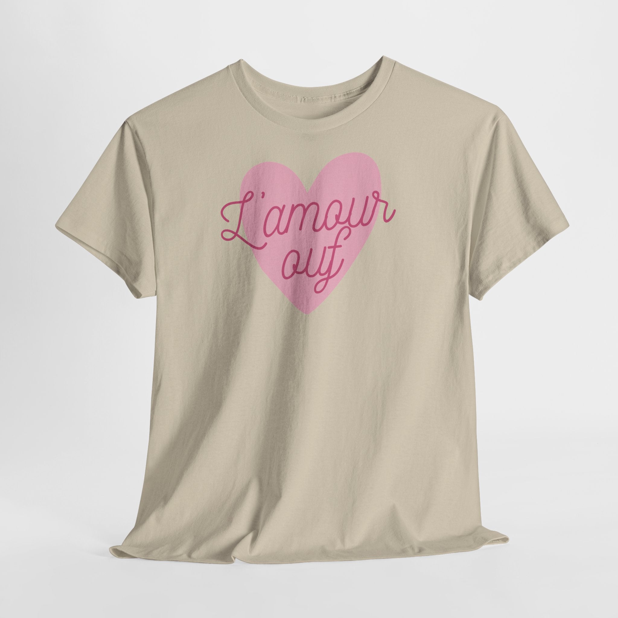 L'amour Ouf Heart T‑Shirt - Heat Mess