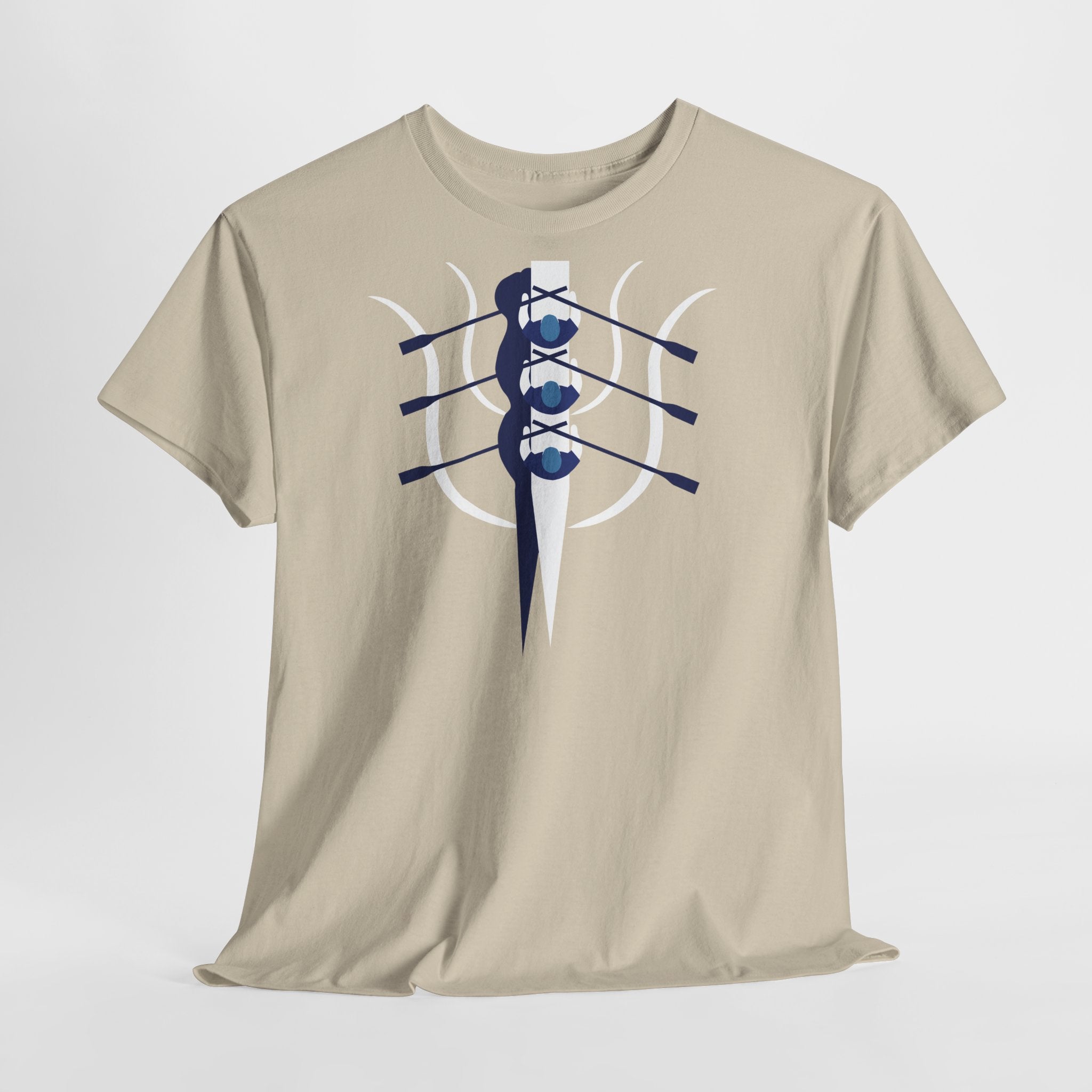 Rowing Crew Graphic T-Shirt - Heat Mess