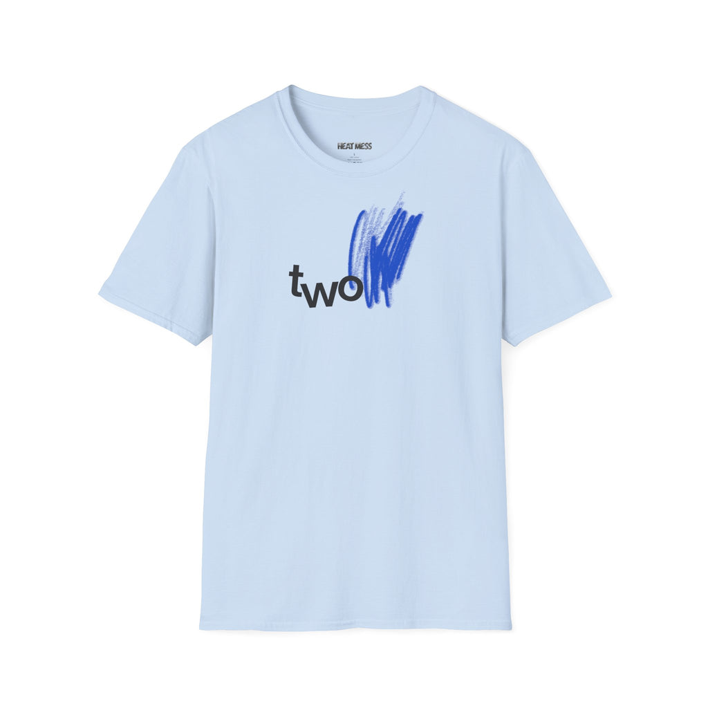 Two Blue T-Shirt - Heat Mess