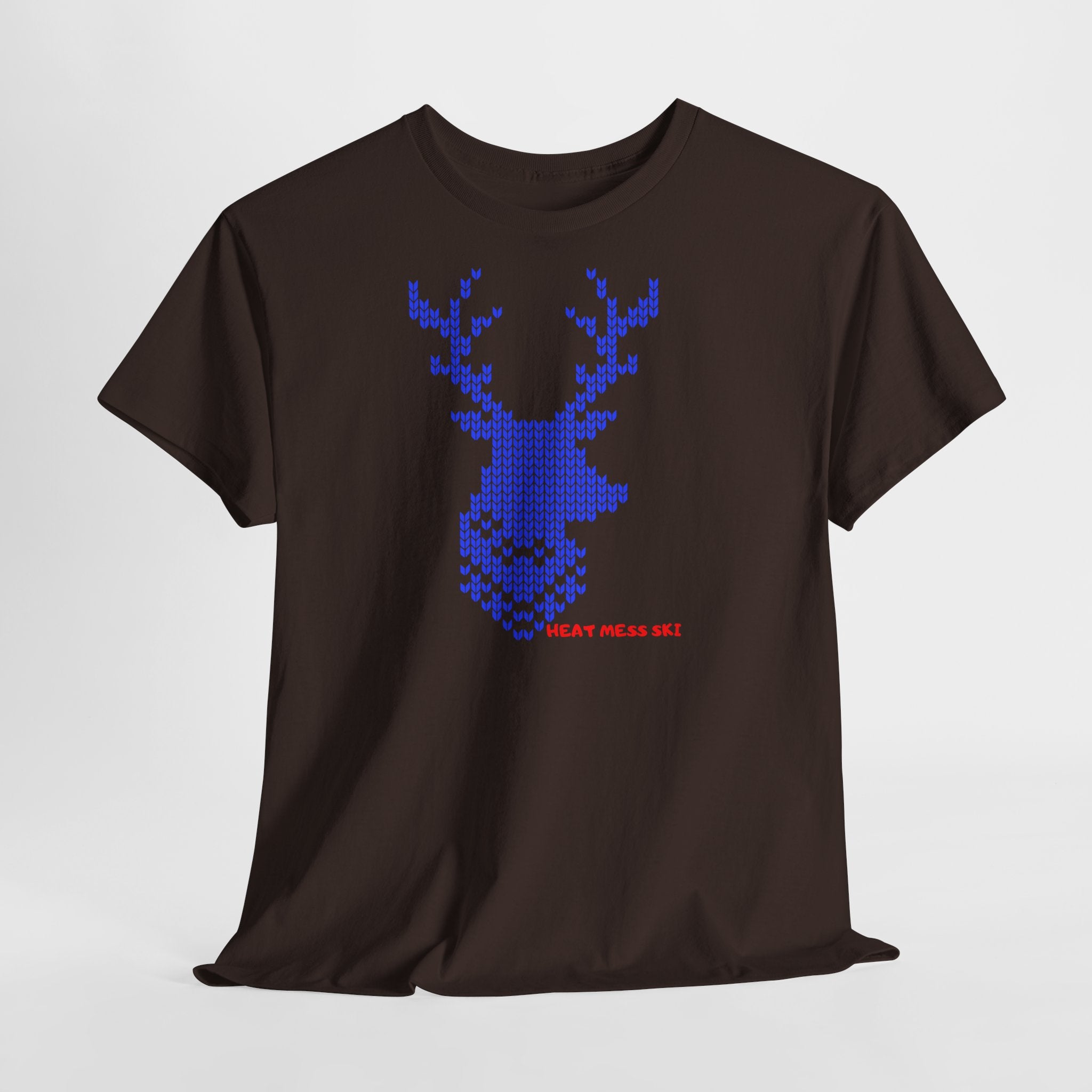 Reindeer Ski T-Shirt - Heat Mess