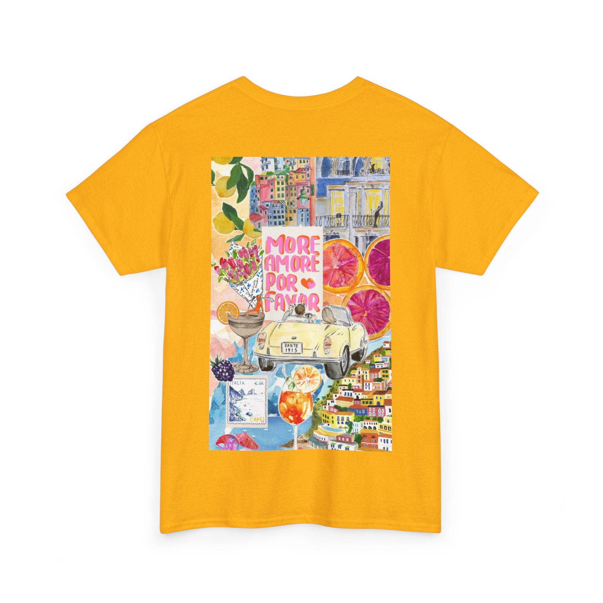 'More Amor Por Favor' T-shirt - Heat Mess