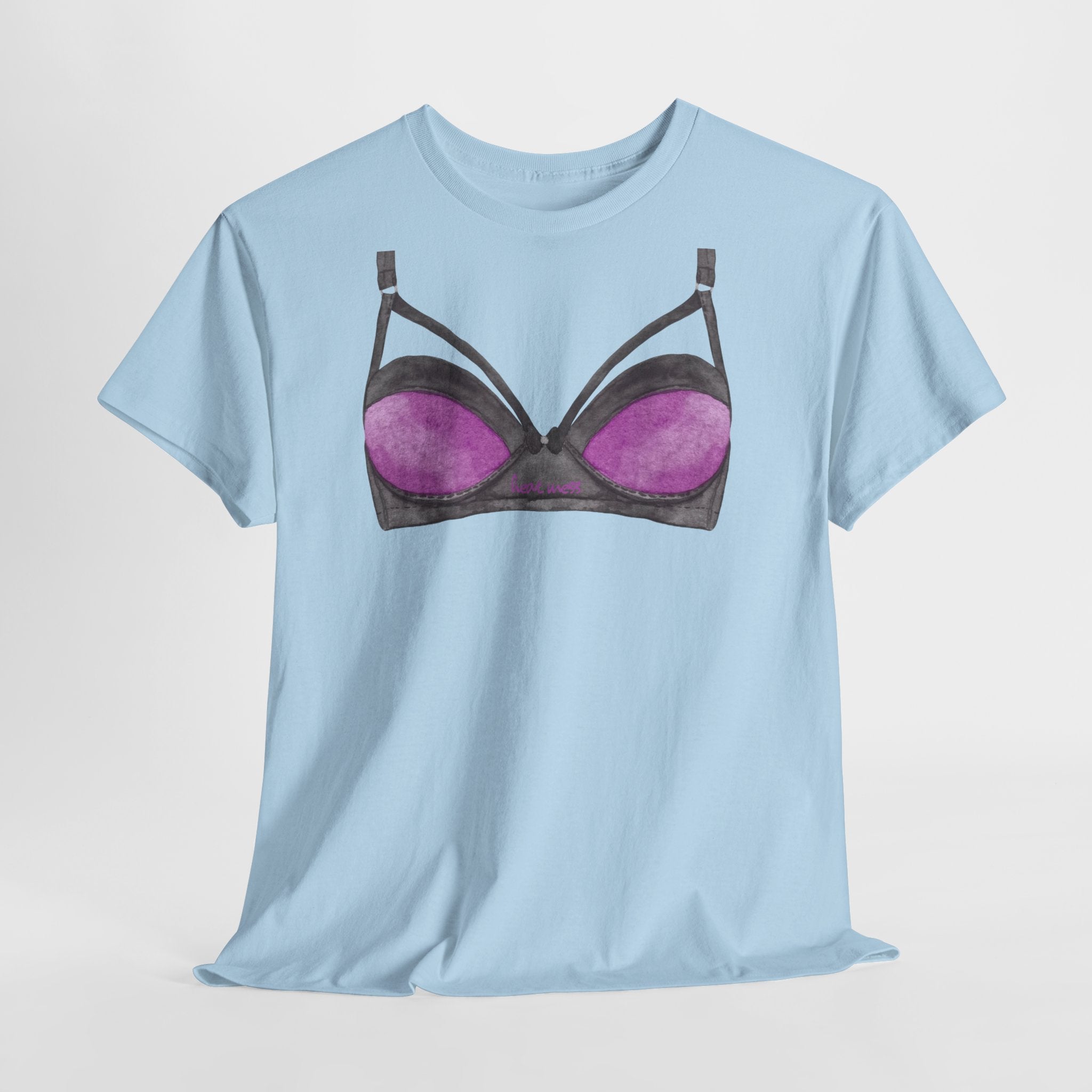 Bra Illustration T‑Shirt - Heat Mess