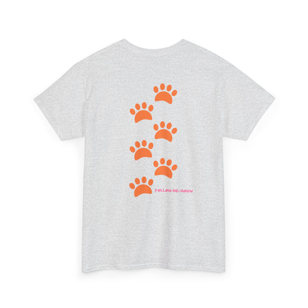 Cat Paw 'Following Me Always' T-Shirt - Heat Mess