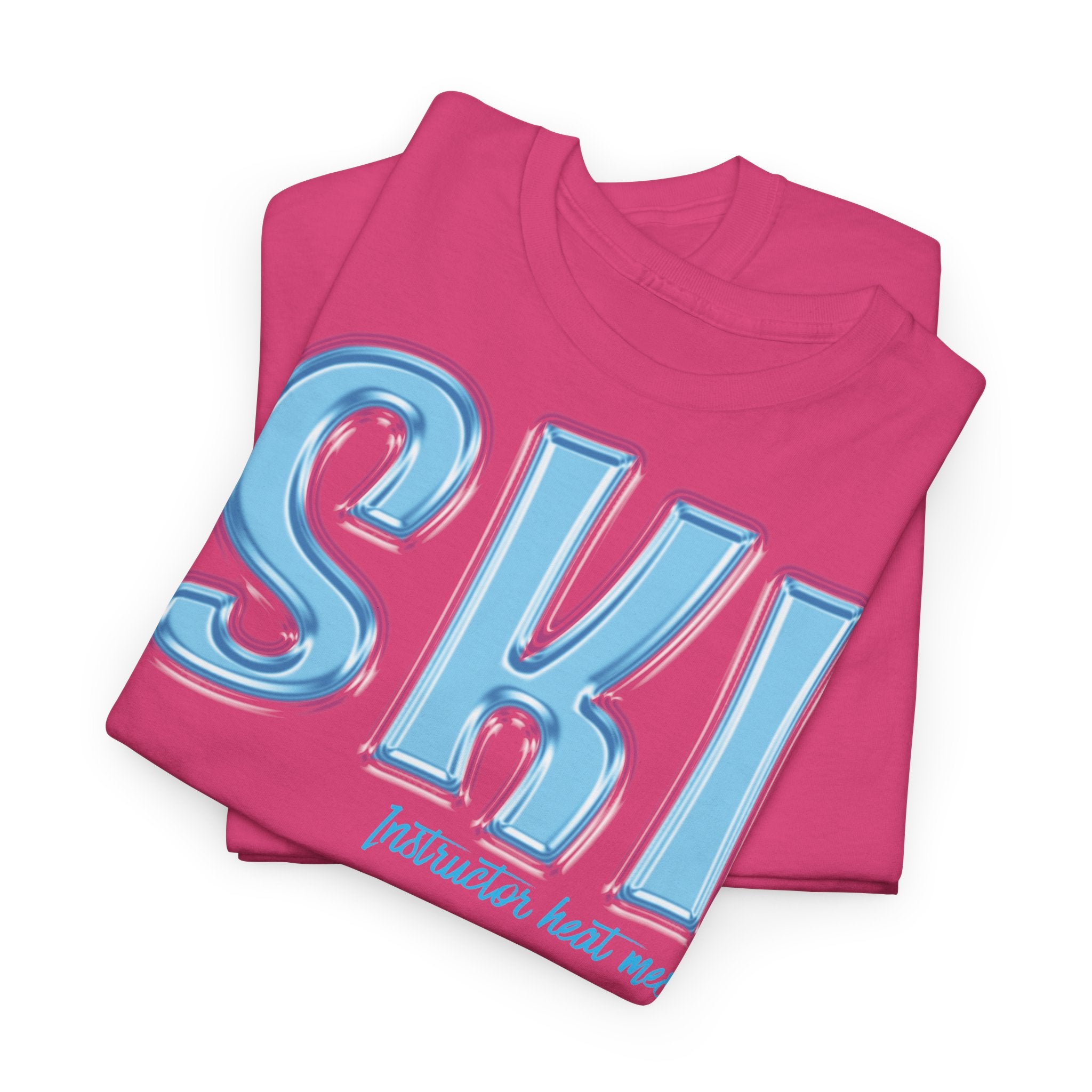 Ski Instructor T-Shirt Graphic Tee - Heat Mess